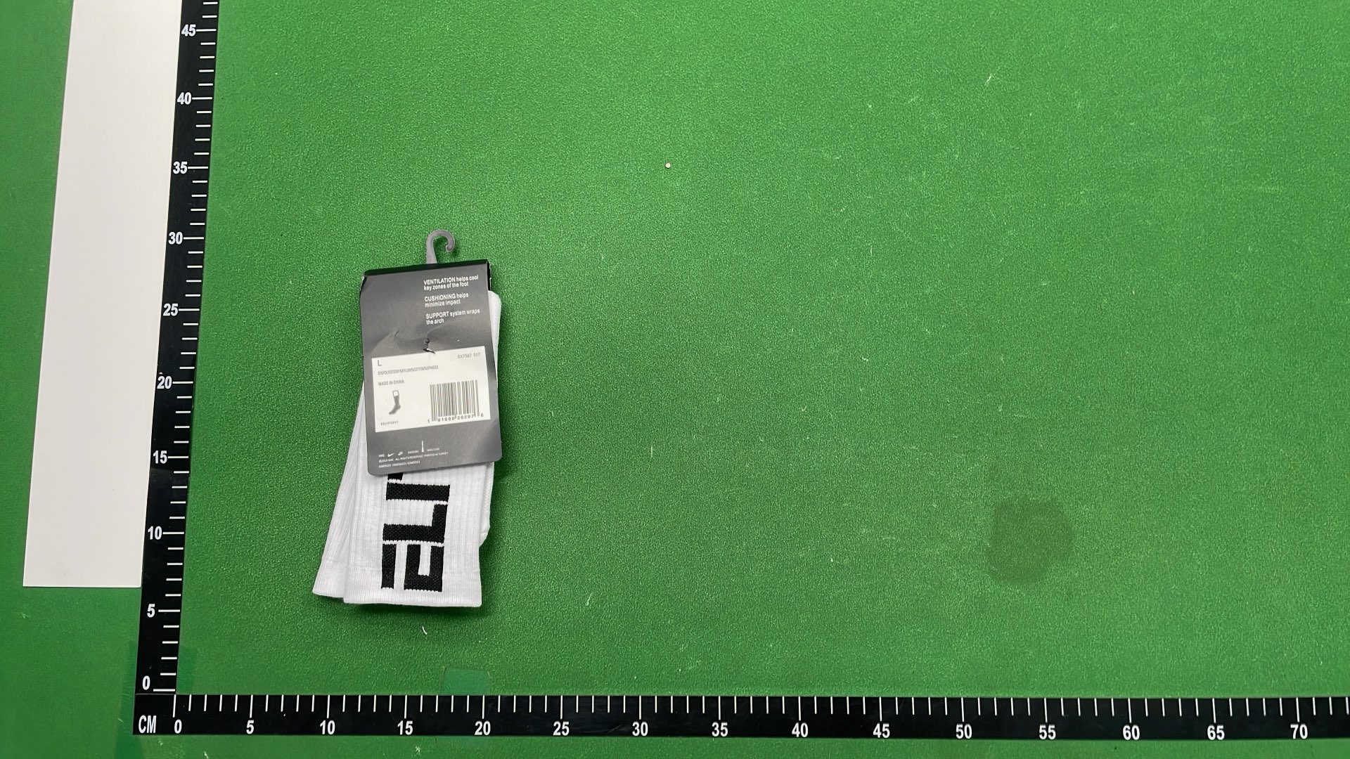Nike Elite Everyday Crew Socks White Black