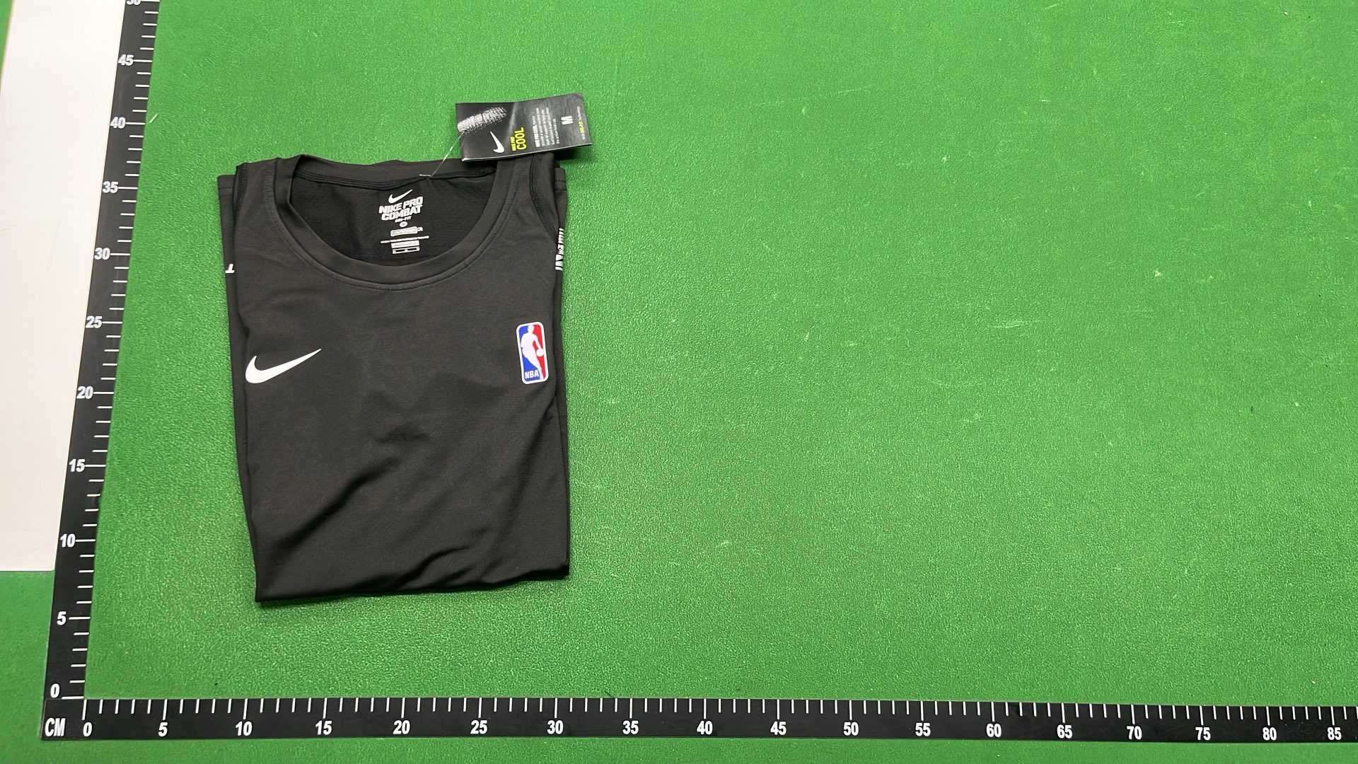 Nike Pro Combat NBA T-Shirt White & Black