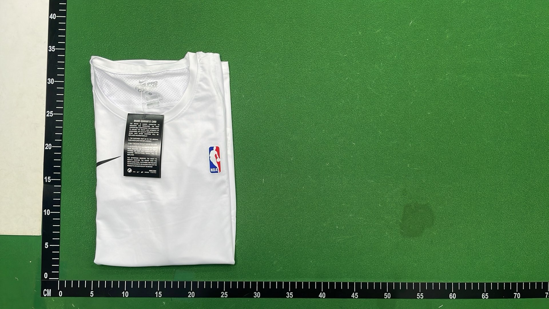Nike Pro Combat NBA T-Shirt White & Black
