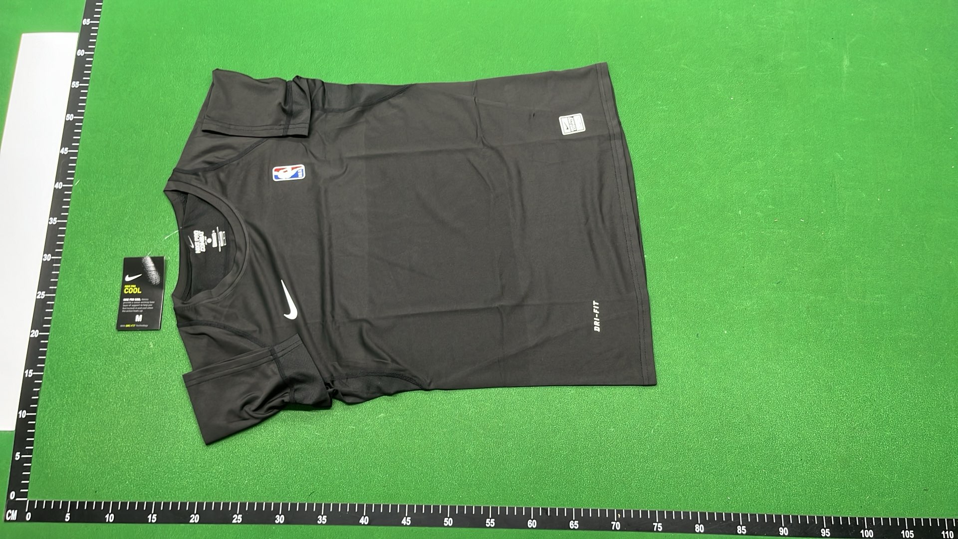 Nike Pro Combat NBA T-Shirt White & Black