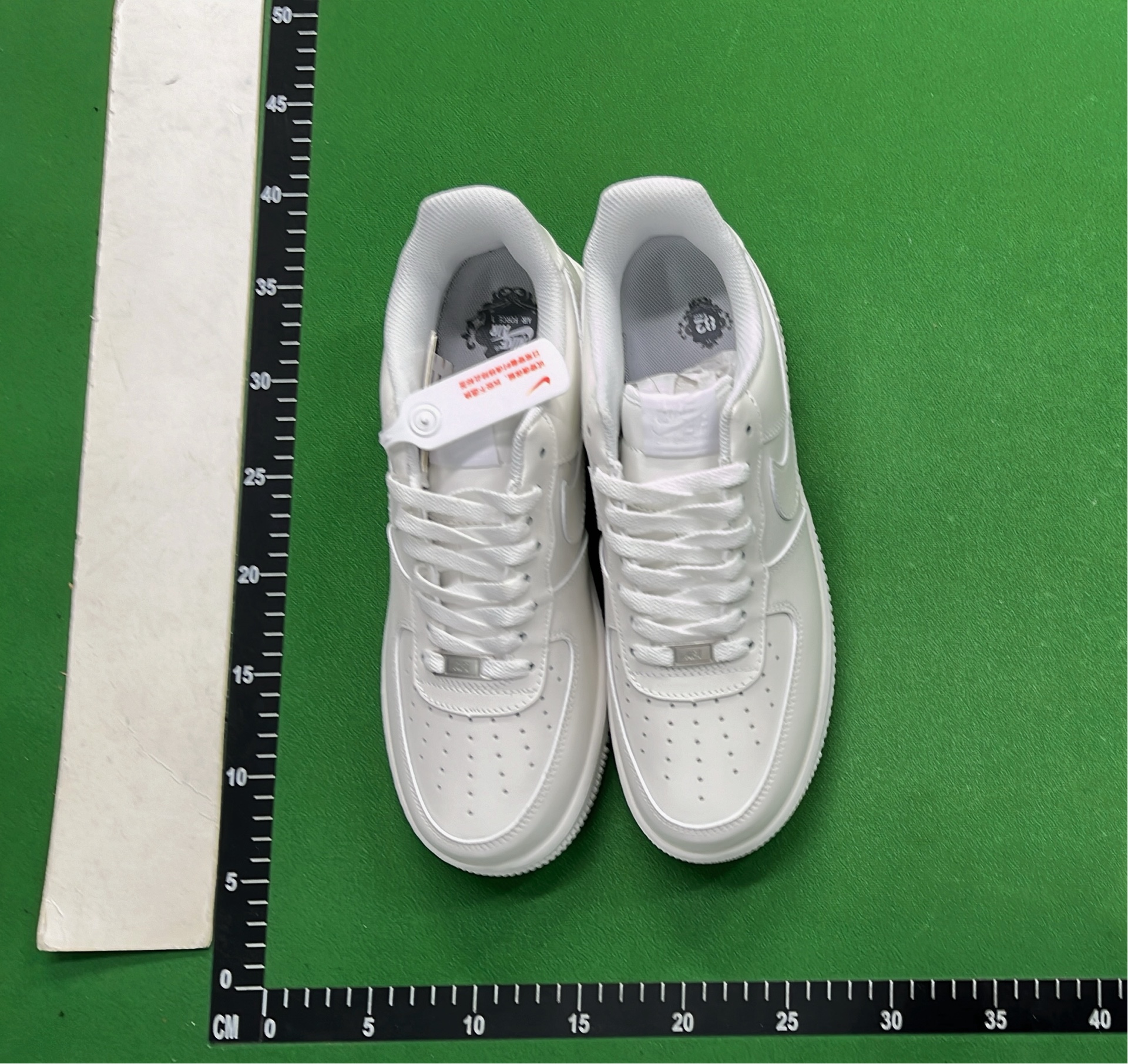 White Nike Air Force 1 Low Sneakers for Men and Women