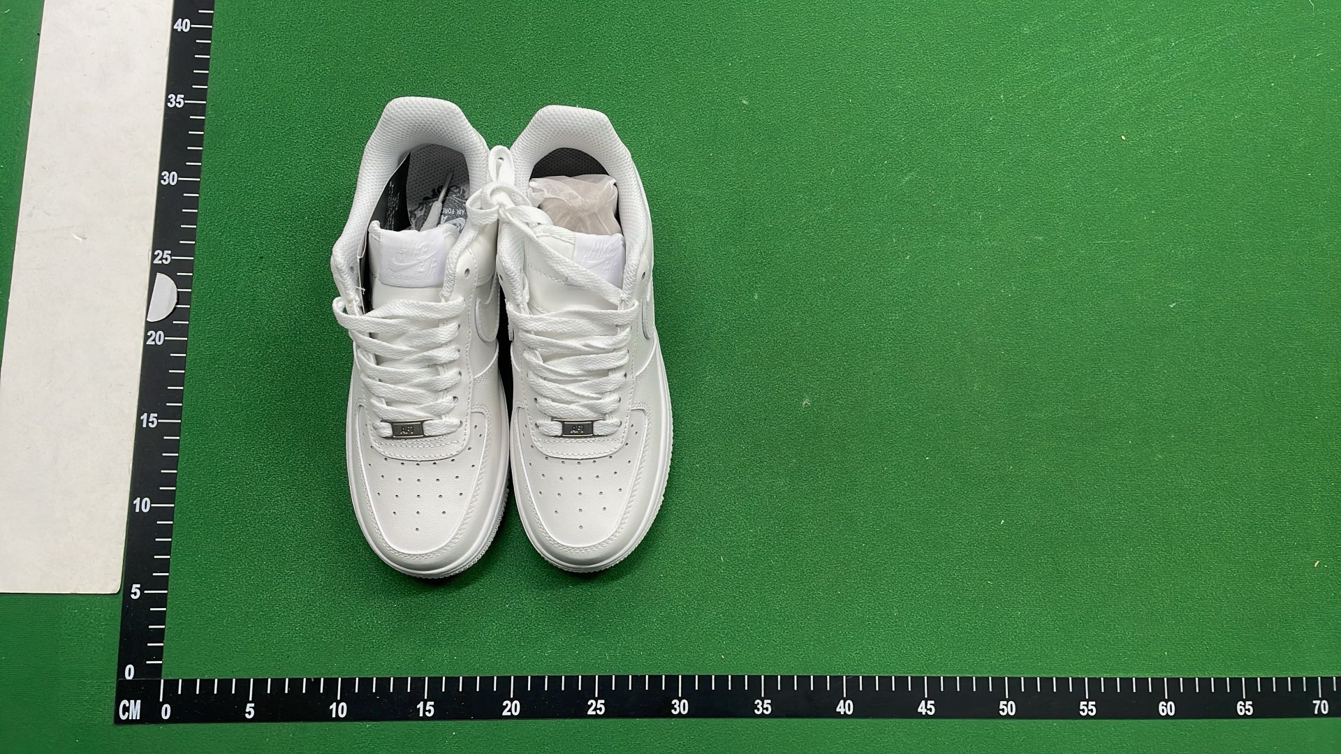 White Nike Air Force 1 Low Sneakers for Men and Women