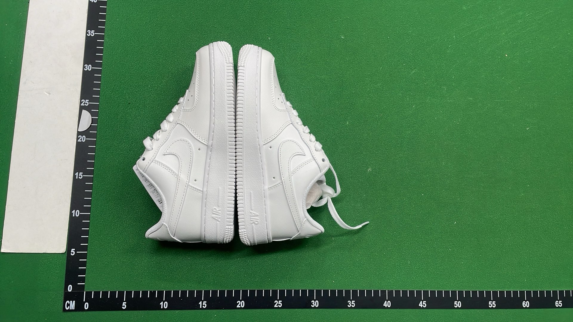 White Nike Air Force 1 Low Sneakers for Men and Women