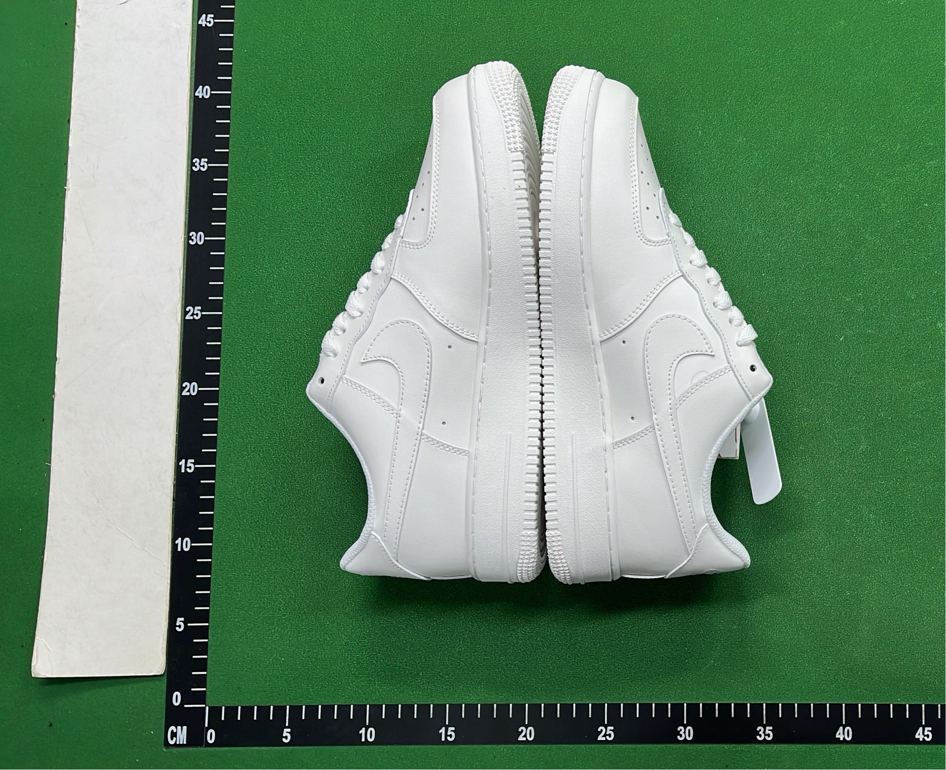 White Nike Air Force 1 Low Sneakers for Men and Women
