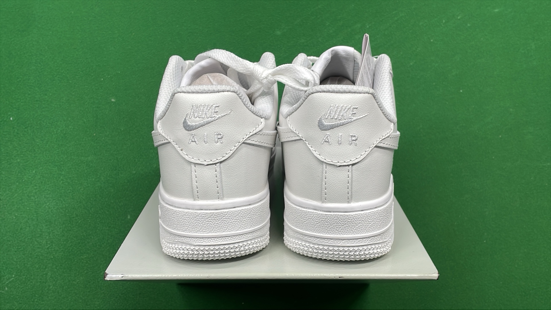 White Nike Air Force 1 Low Sneakers for Men and Women