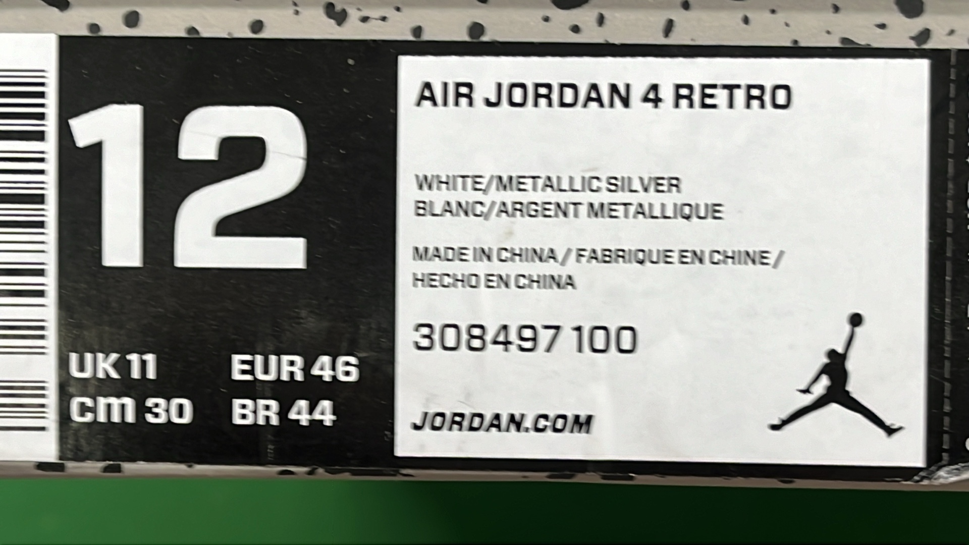 Nike Air Jordan 4 Retro B Grade Shoes