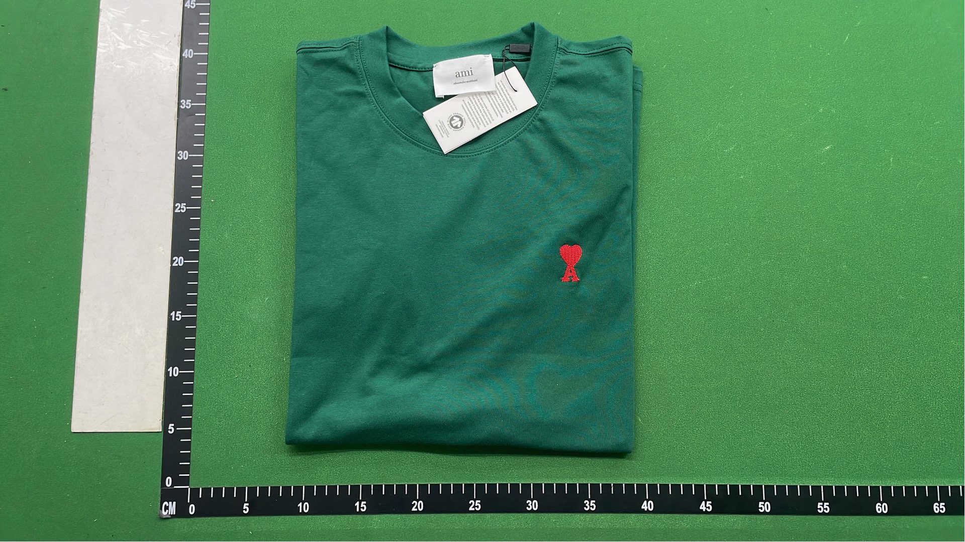 Ami Paris Red Heart Logo T-Shirt