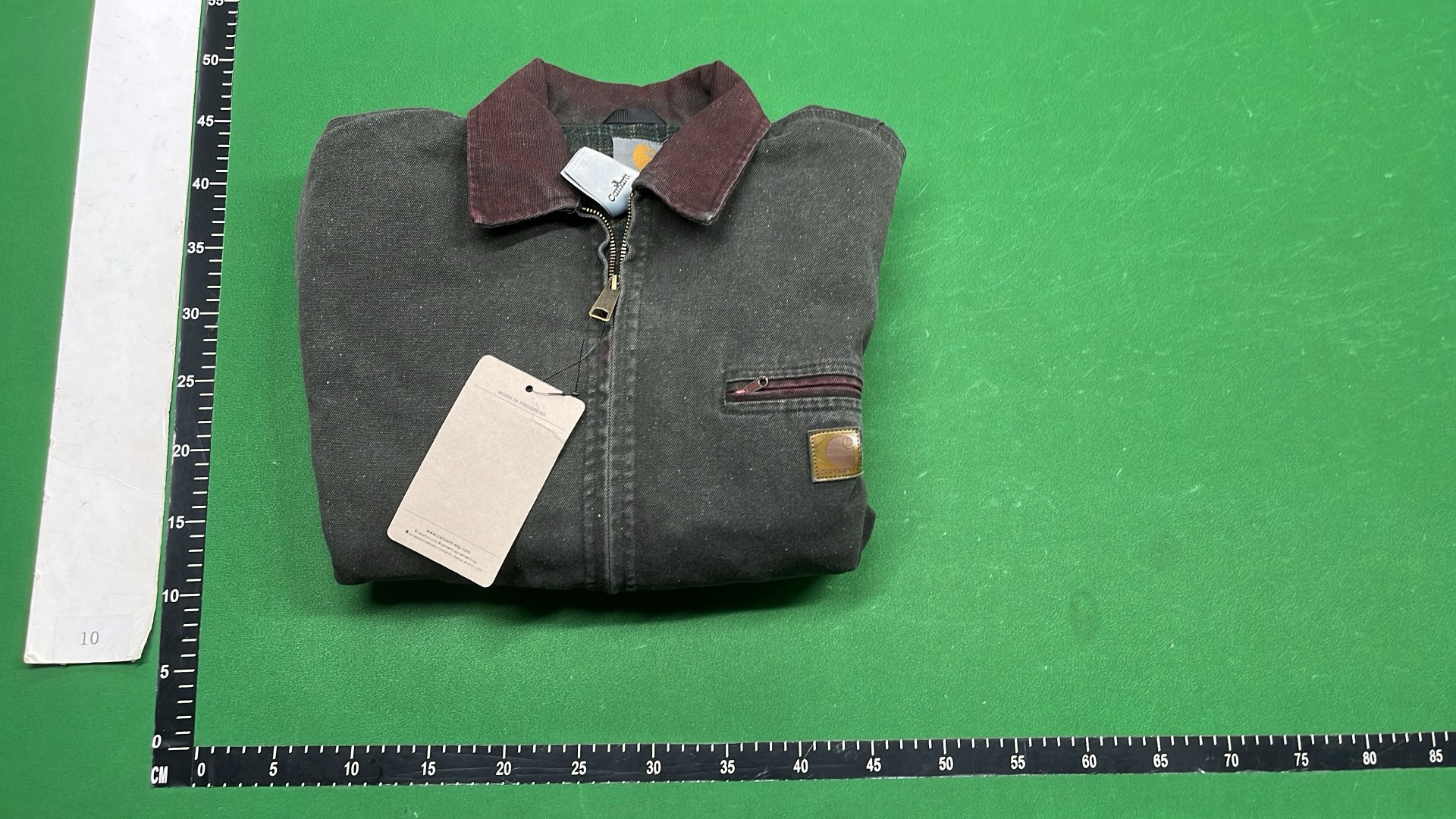 Carhartt WIP Worker Jacket in Olive Green - Durable Workwear Style