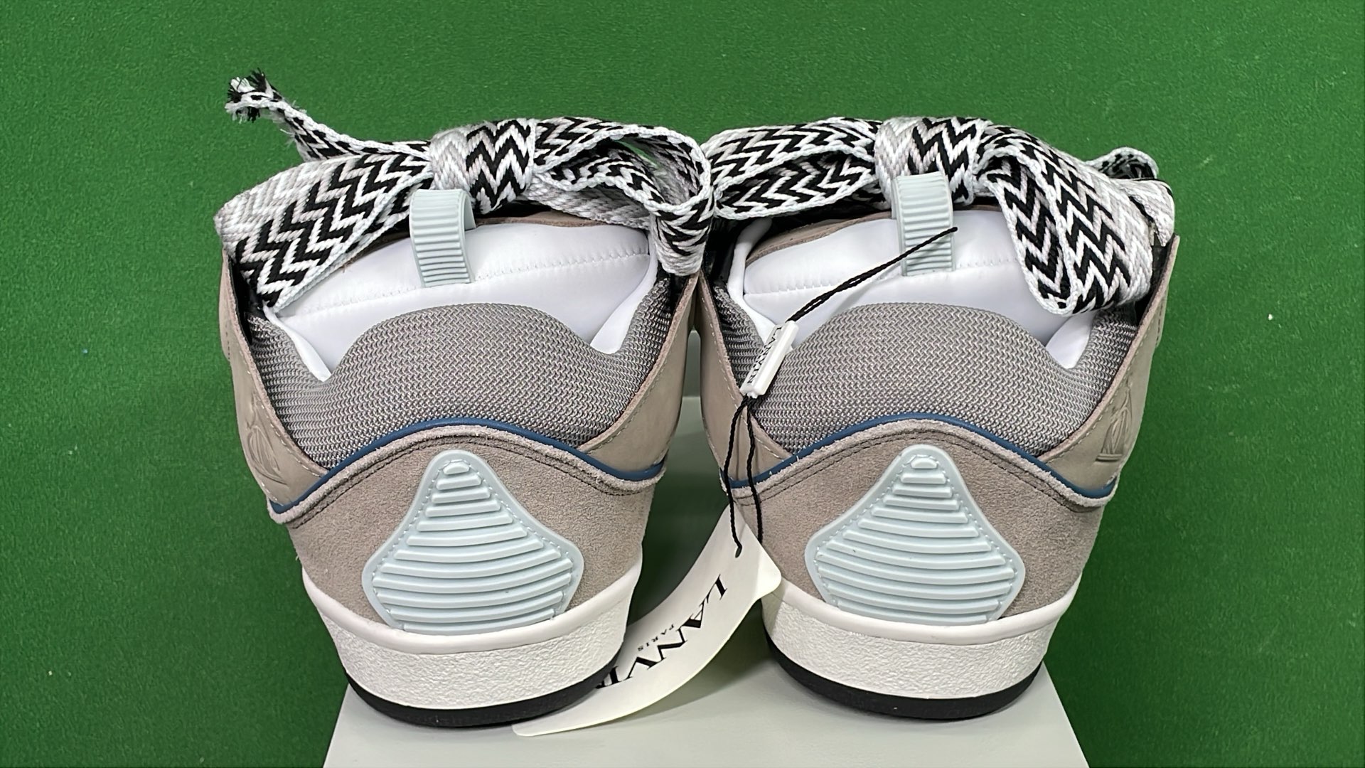 LANVIN Leather Curb Series Sneakers - 365 Model