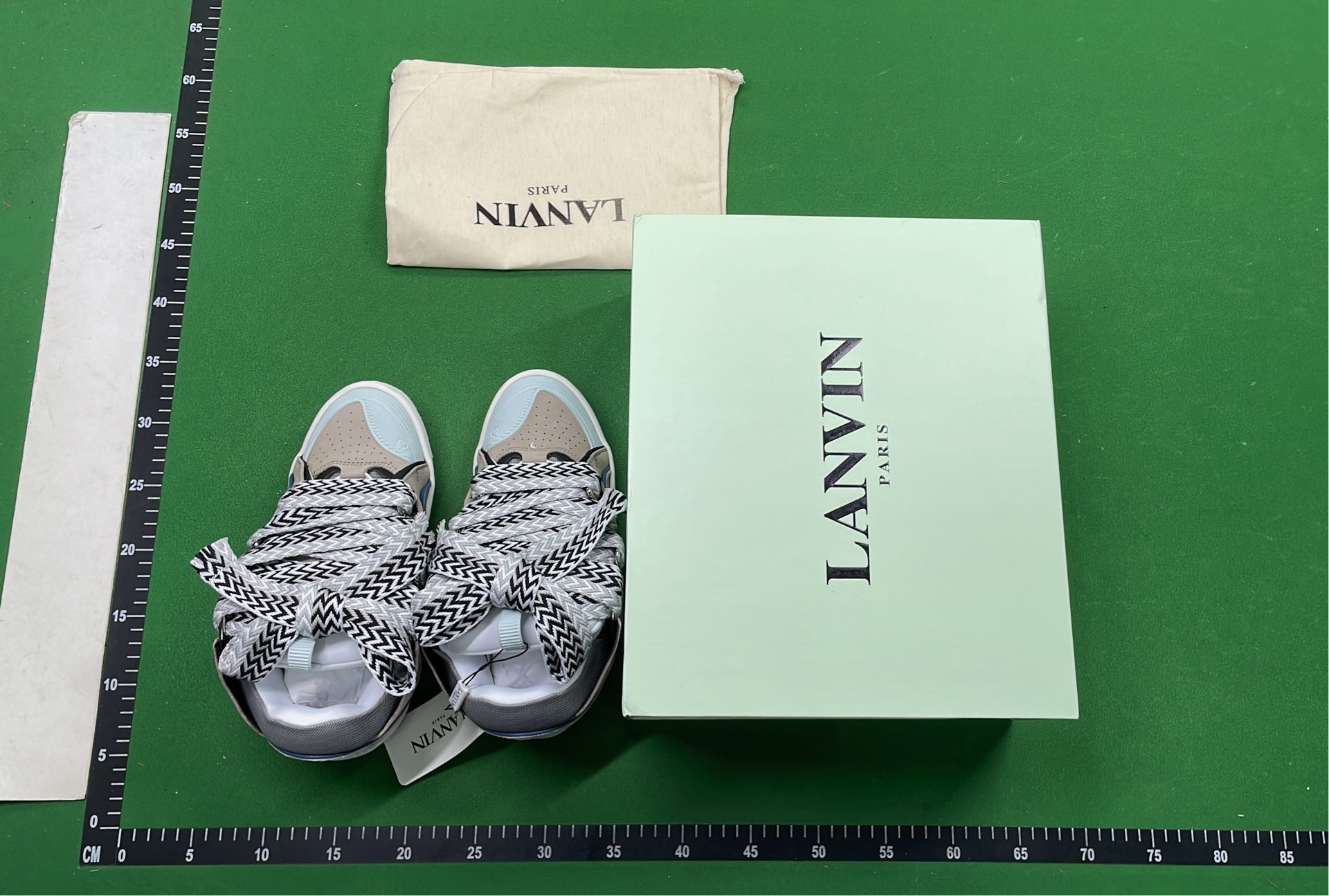 LANVIN Leather Curb Series Sneakers - 365 Model