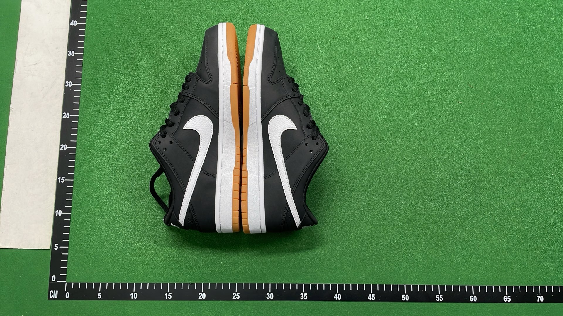 Nike SB Dunk Low Black White Gum Skate Shoes