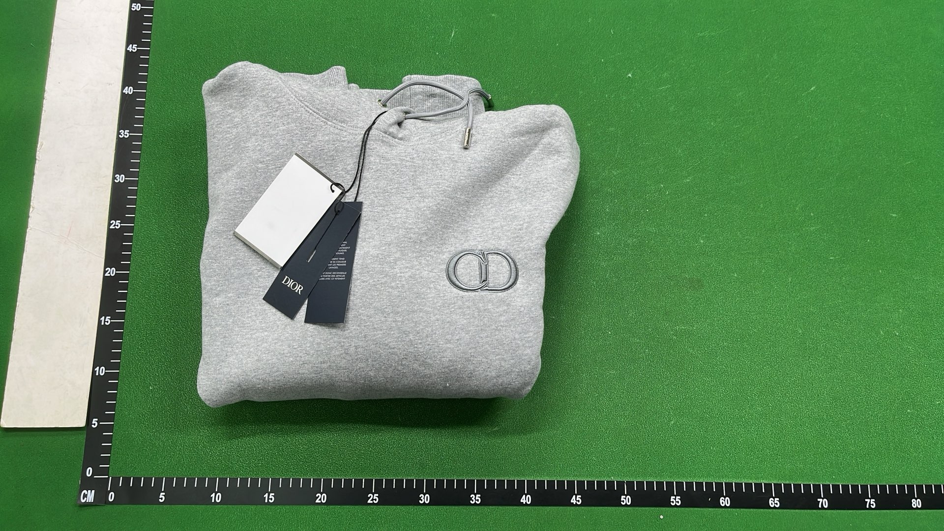 Gray Hoodie with Minimalist Logo