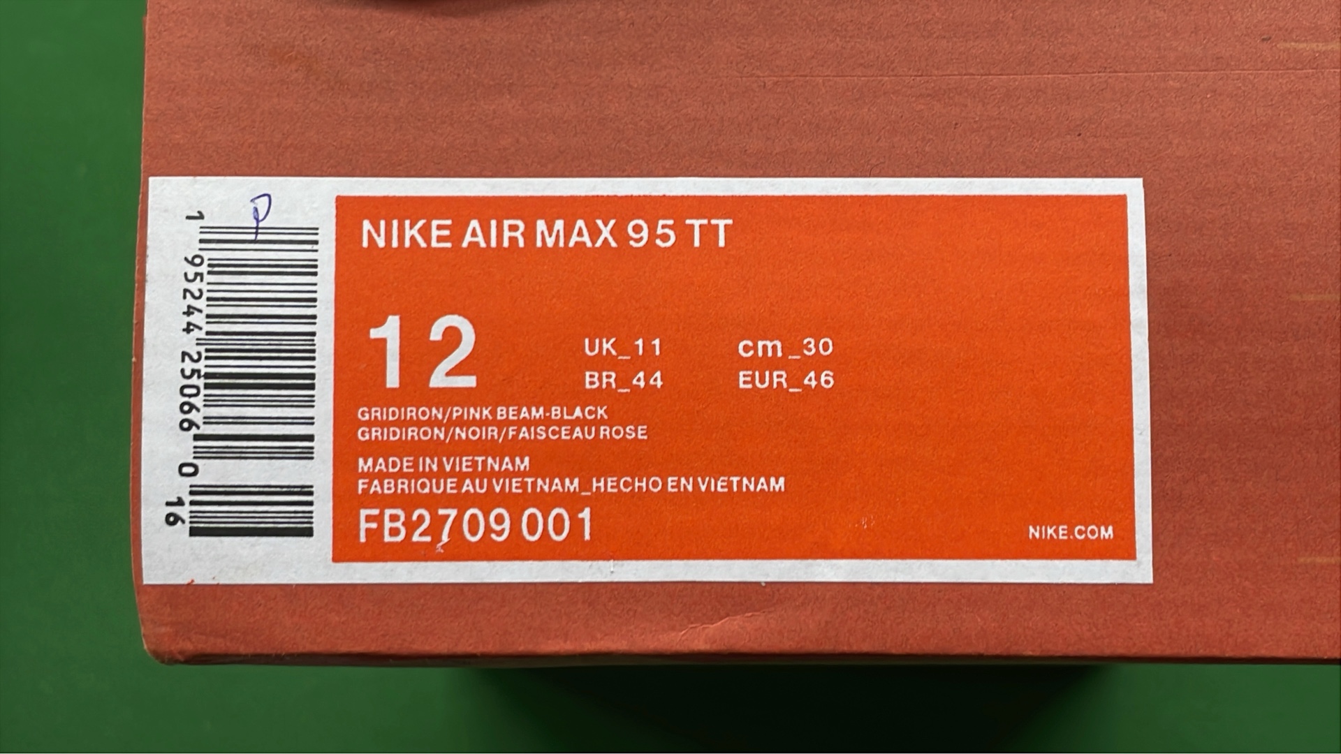 Nike Air Max 95 Custom Edition Sneakers