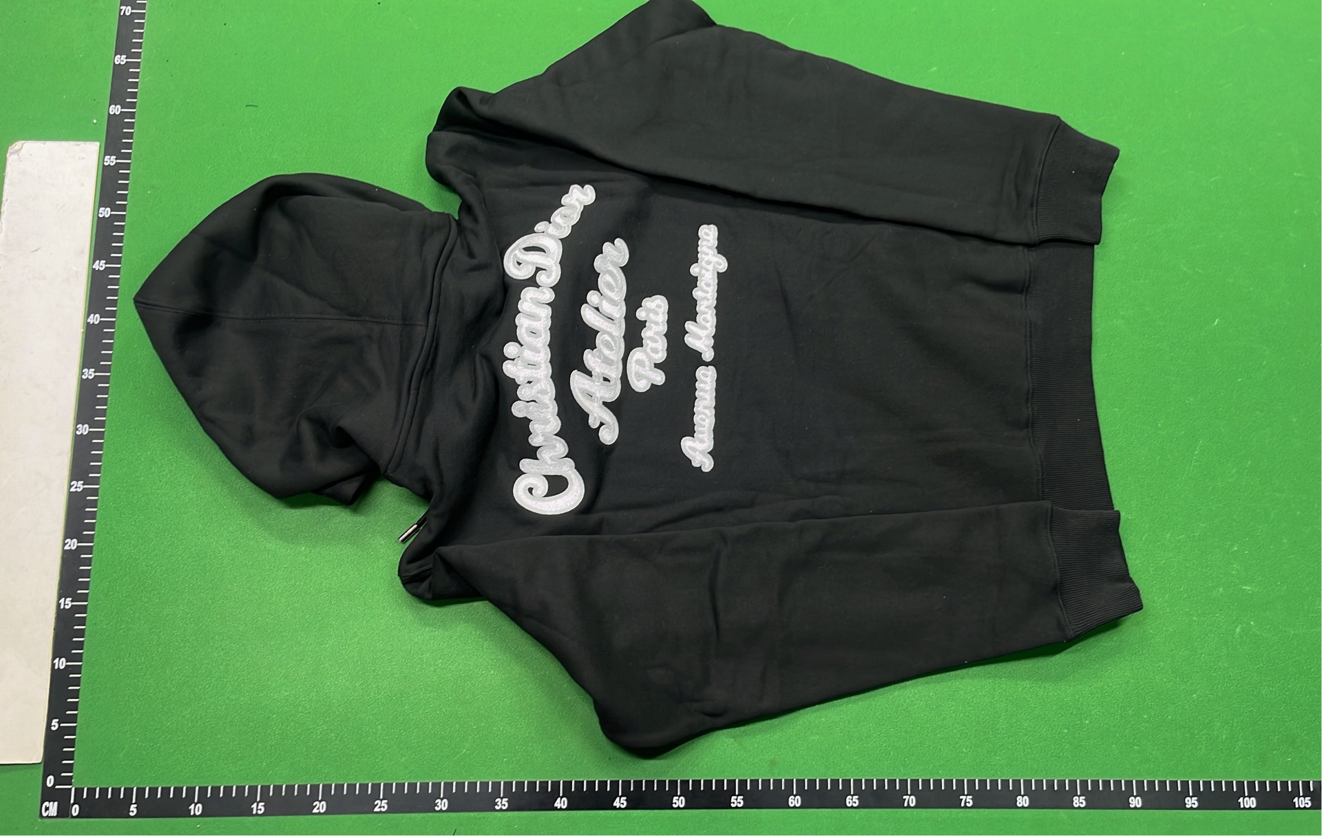 Christian Avenue Hoodie - Black Logo Sweatshirt