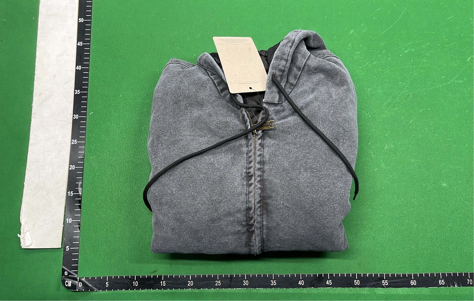 Brown Corduroy Jacket with Hood for Men - Outdoor Workwear Style