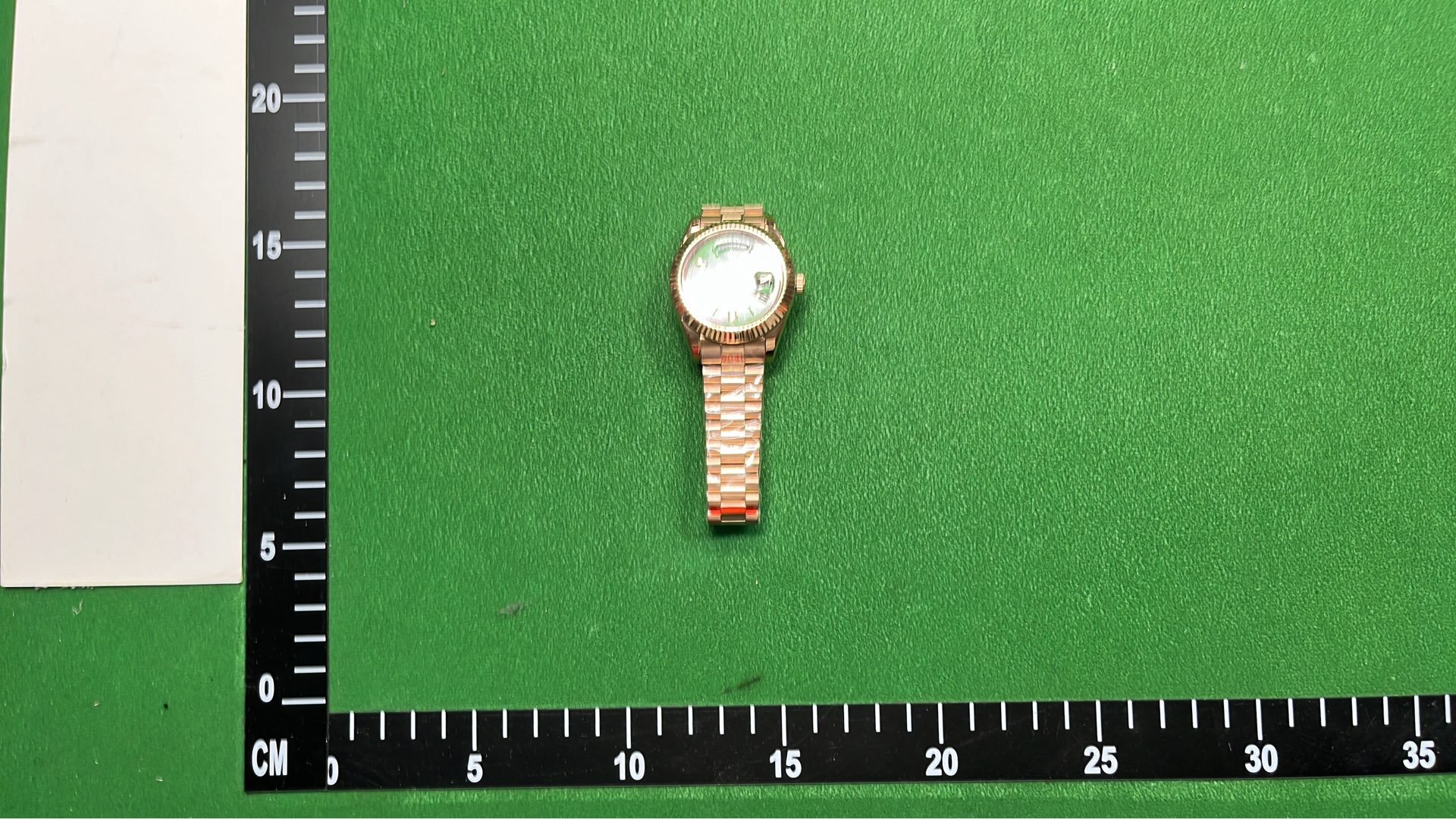 Rolex Day-Date Green Dial 18K Rose Gold Watch