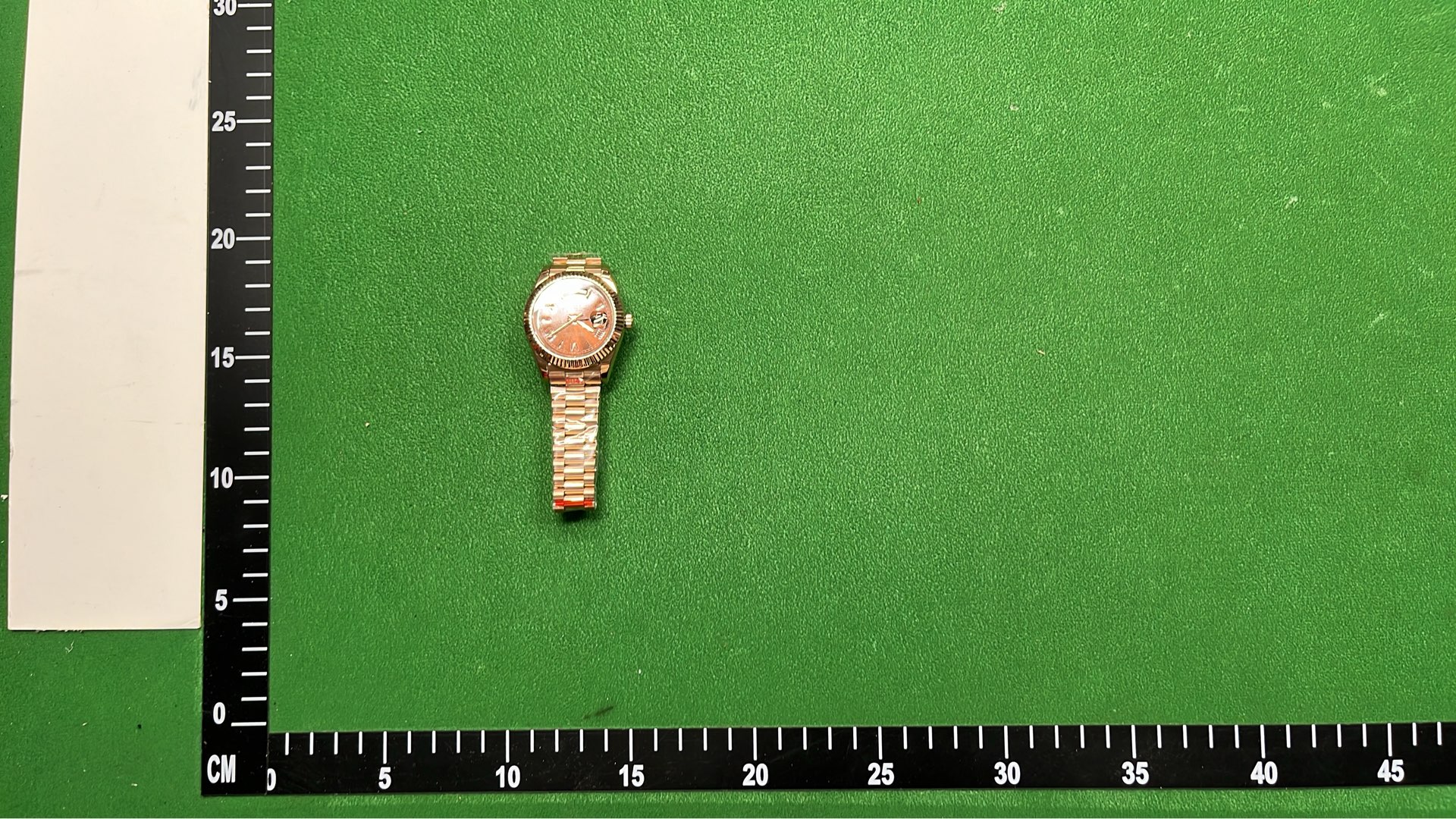 Rolex Day-Date Green Dial 18K Rose Gold Watch