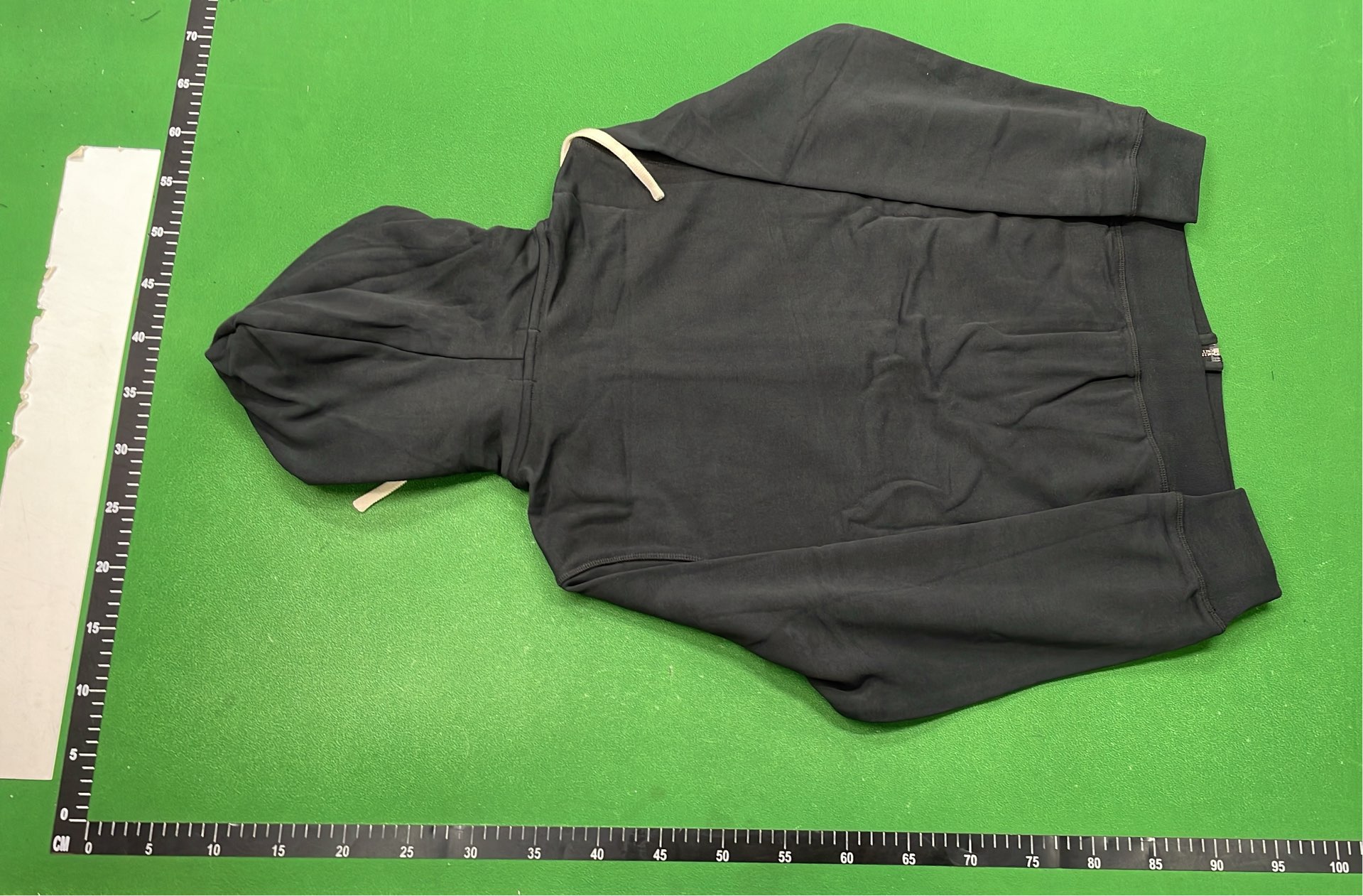 Men's Gray Zip-Up Hoodie with Logo Patch