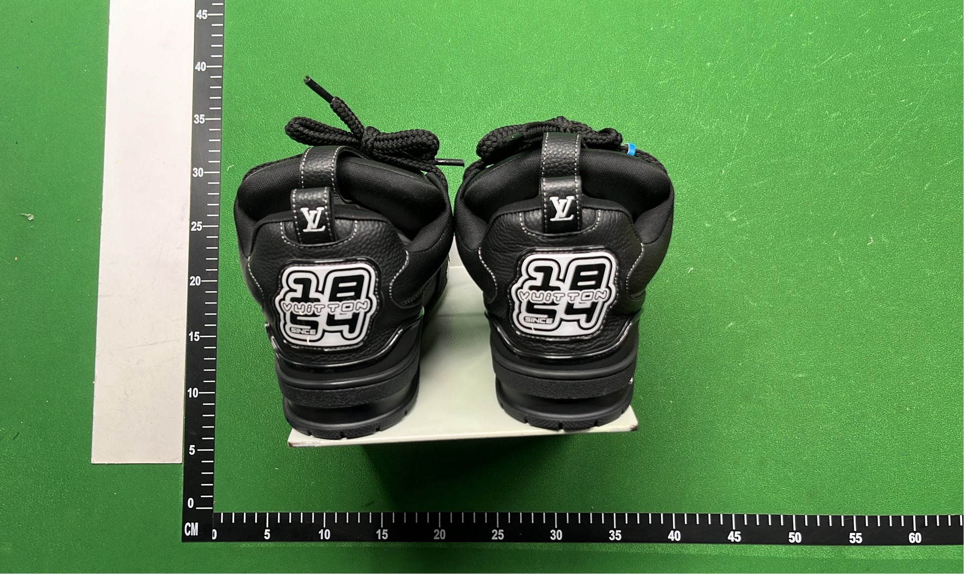 Y-3 Black Leather Sneakers with Signature Logo Design