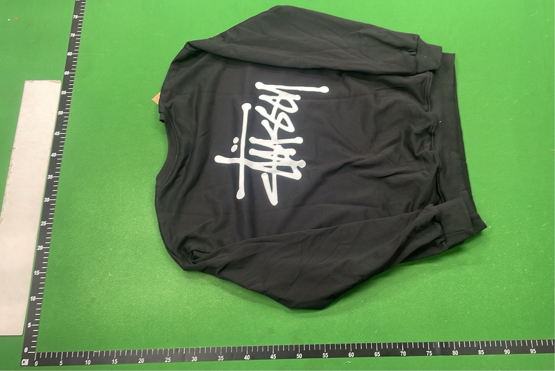 BAPE City Graphic Sweatshirt Black Oversized Streetwear