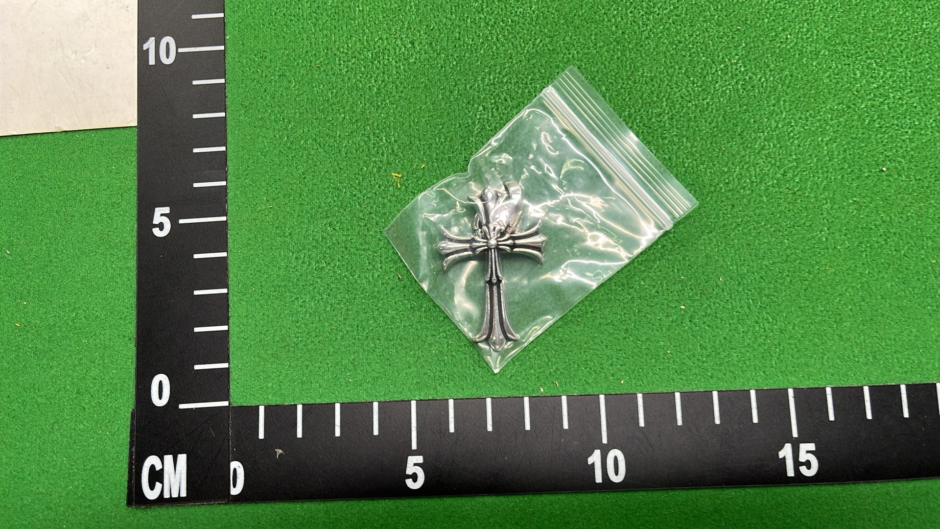 Antique Silver Cross Pendant Necklace Charm for Men Women
