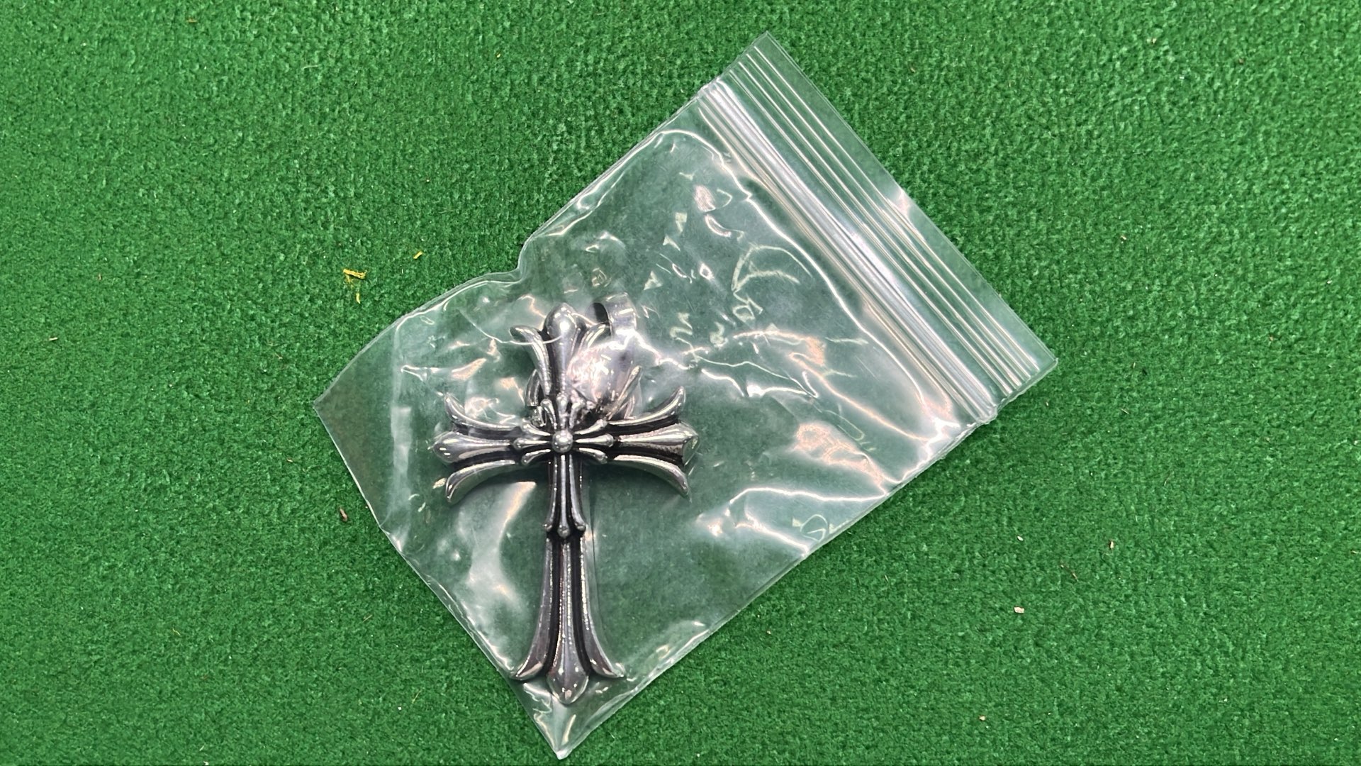 Antique Silver Cross Pendant Necklace Charm for Men Women