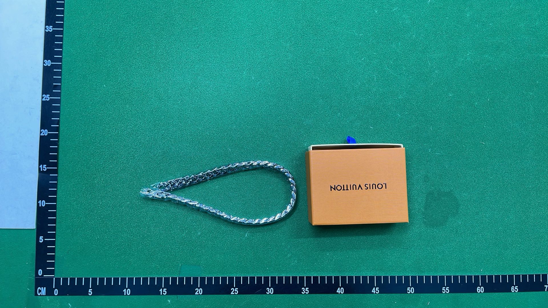 LV Black Chain Bracelet for Men Women Luxury Fashion Accessory