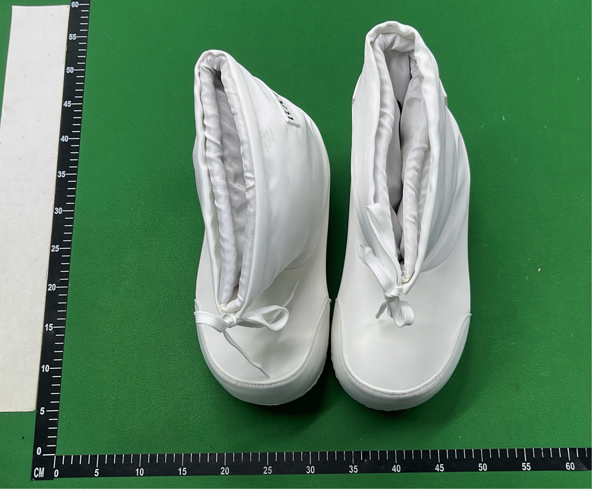 Balenciaga Black Nylon Snow Boots with Logo Patch