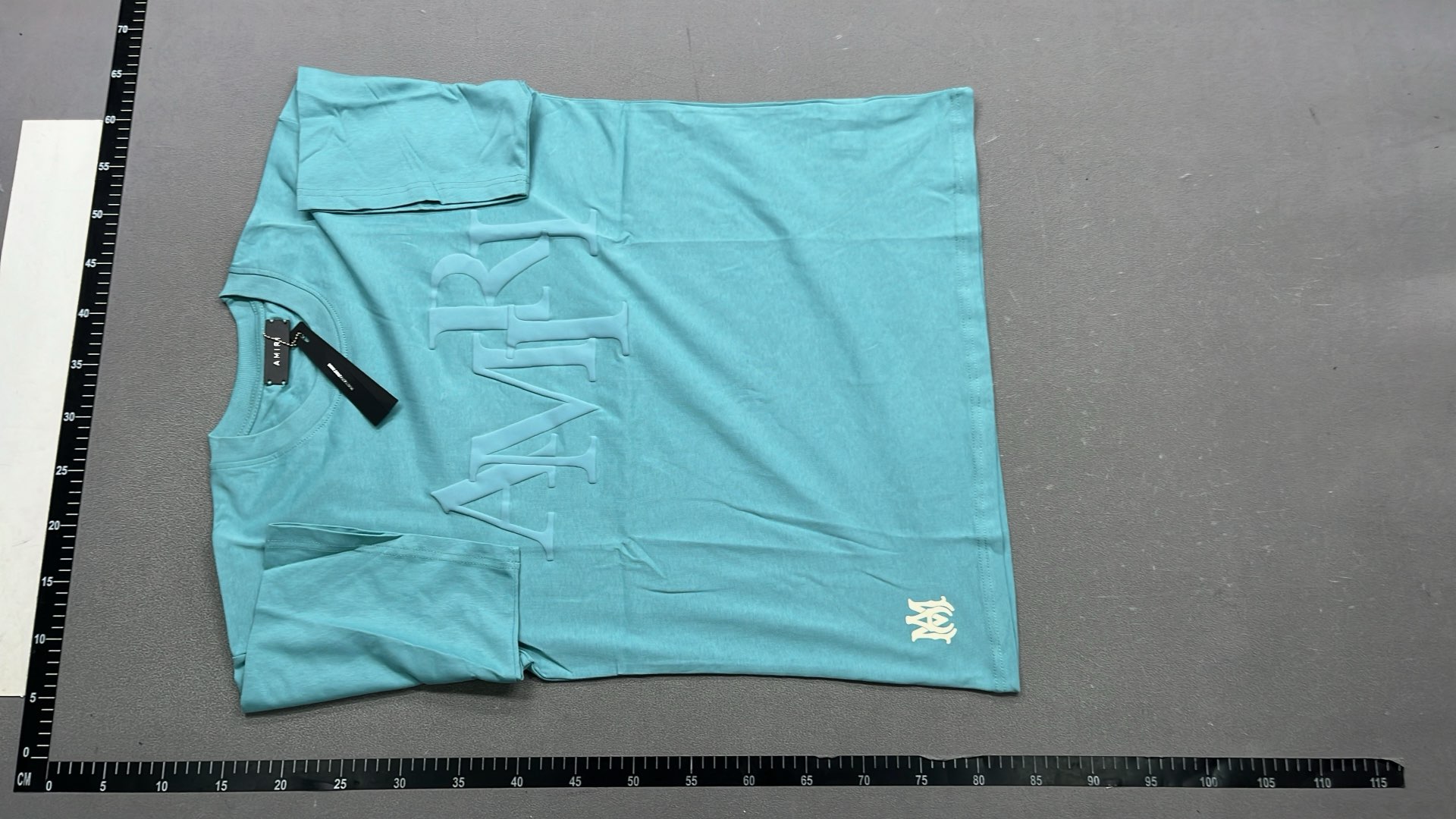 AMIRI Green Oversized Logo T-Shirt
