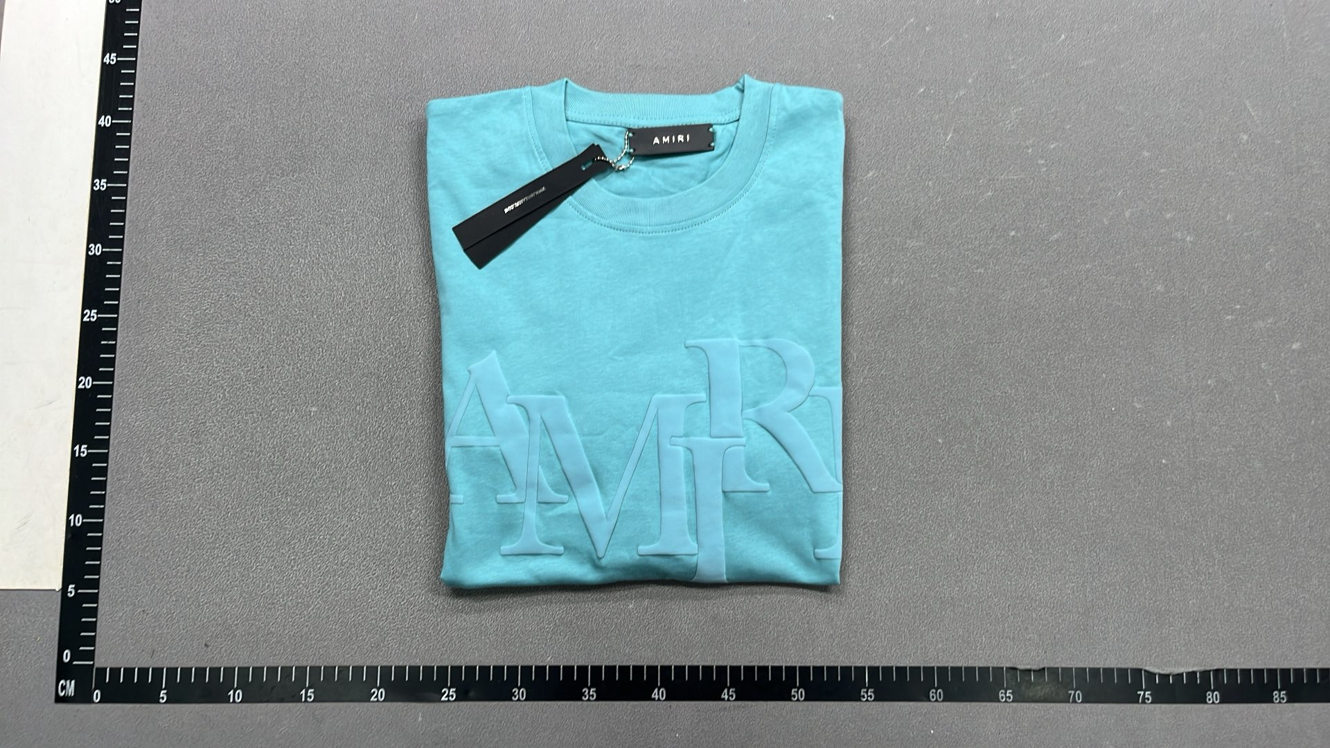 AMIRI Green Oversized Logo T-Shirt