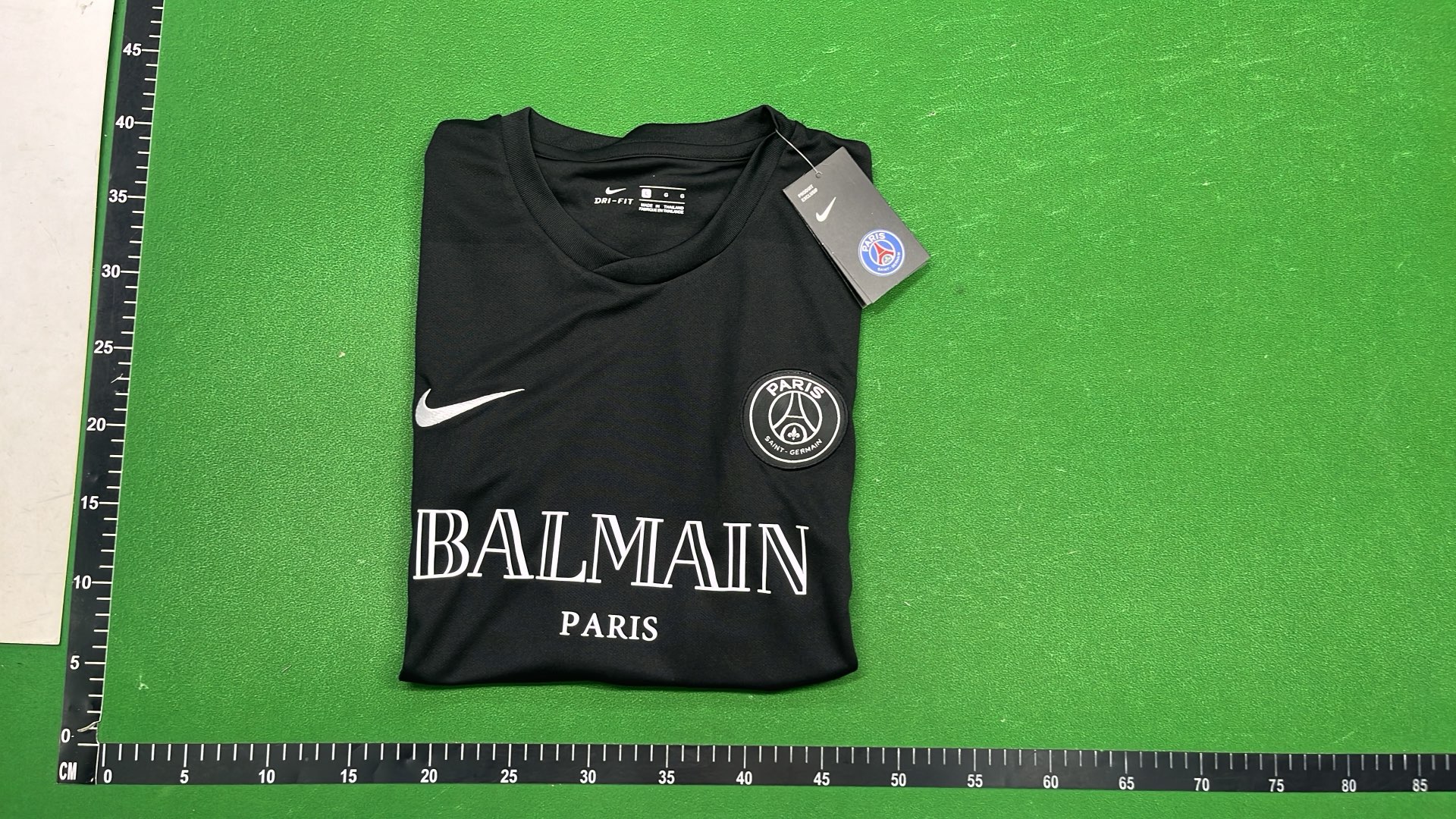 Nike PSG x Balmain Black T-Shirt