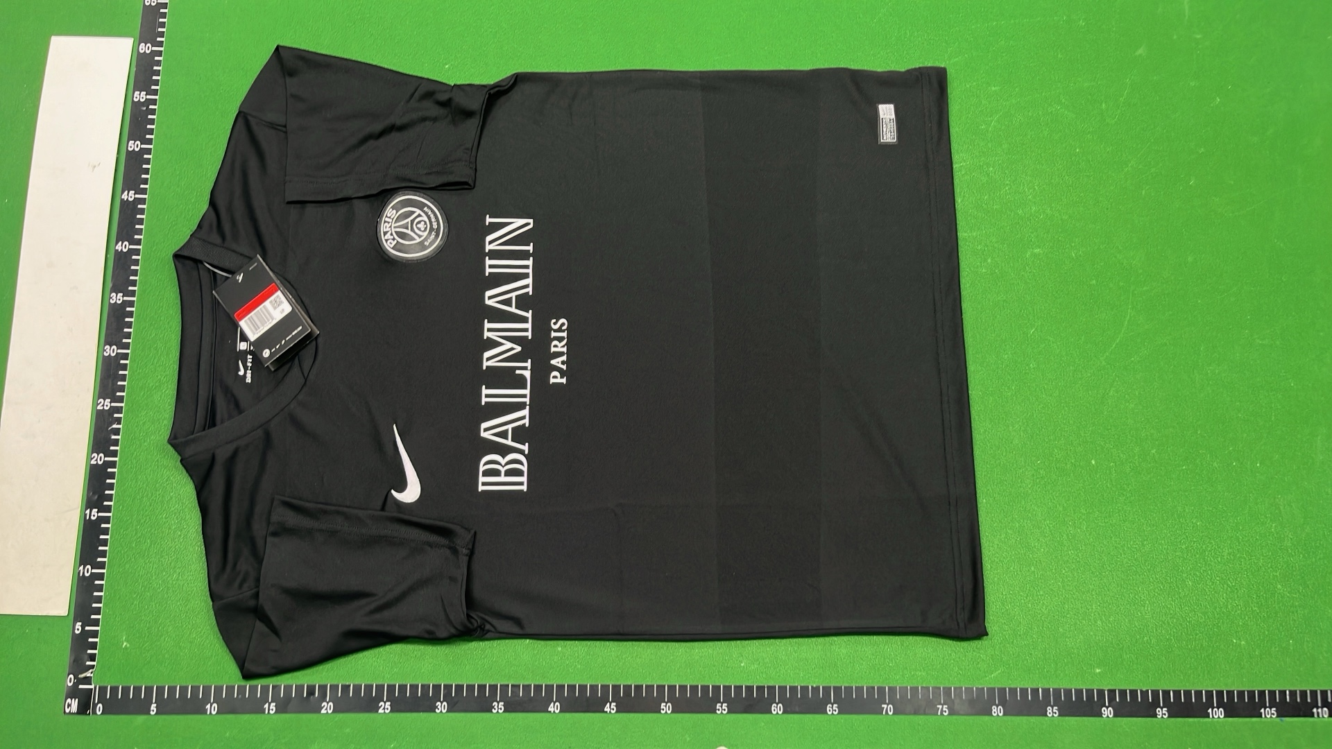 Nike PSG x Balmain Black T-Shirt