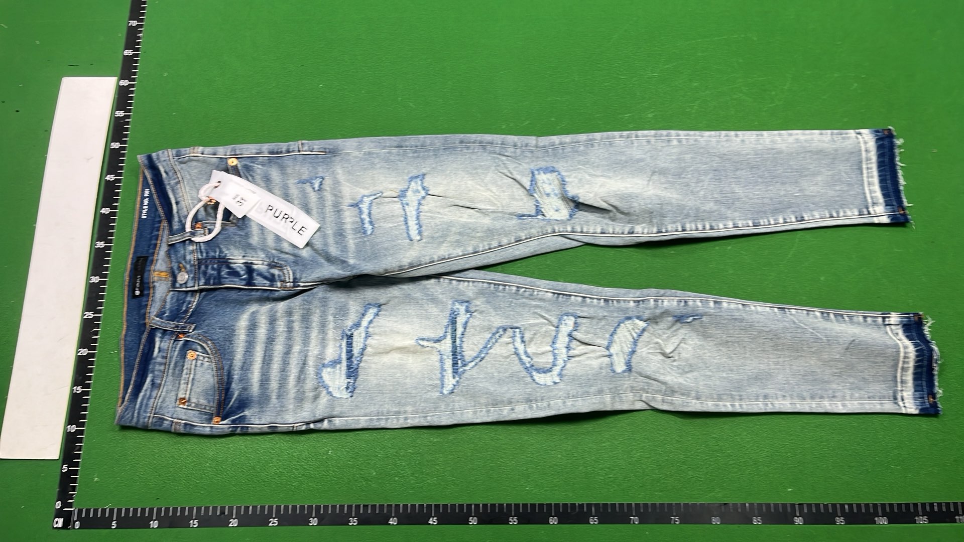 Men's Distressed Denim Jeans - Slim Fit, Ripped & Paint Splatter Styles