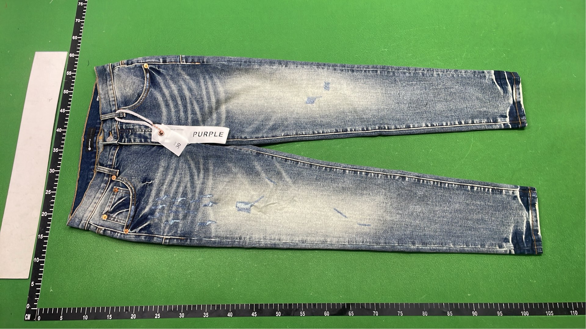 Men's Distressed Denim Jeans - Slim Fit, Ripped & Paint Splatter Styles