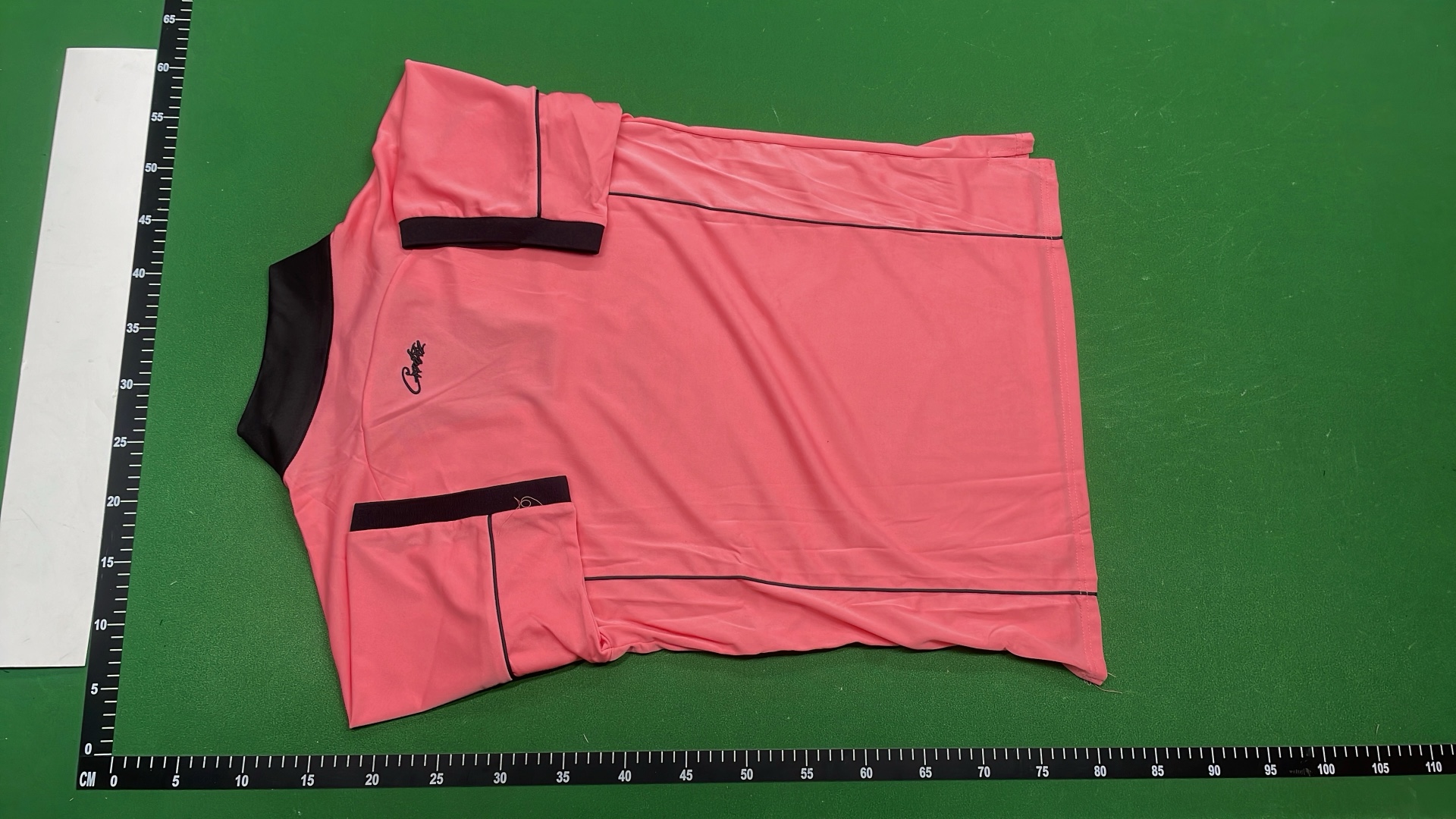 MS Polo Shirts - Pink & Black Designs with Yacht Logo