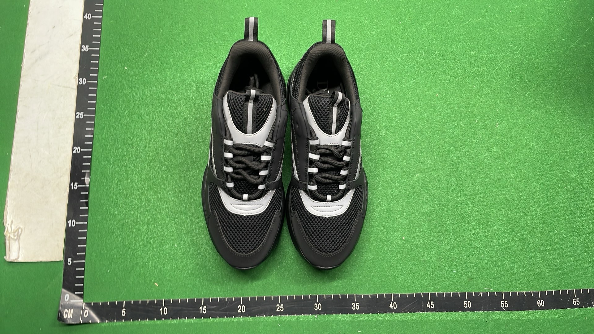 TOPMADE Black Mesh Sneakers with Chunky Sole