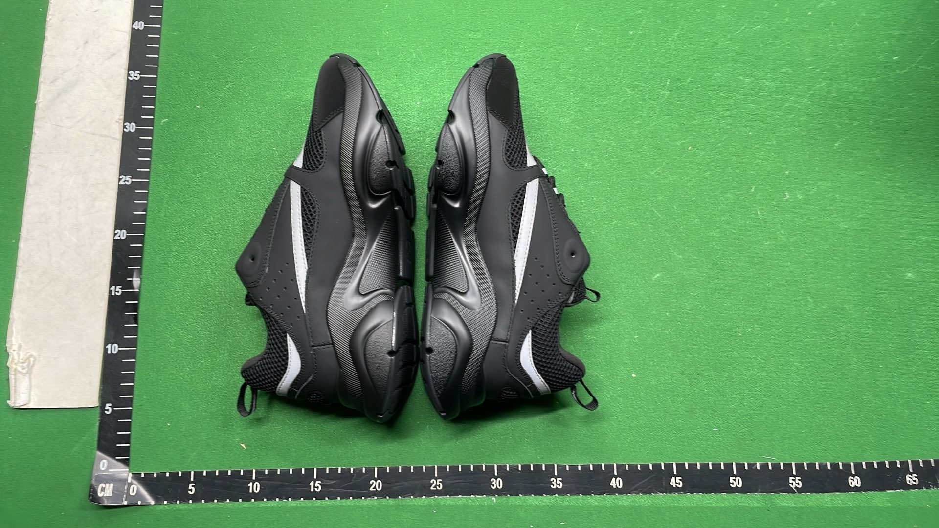 TOPMADE Black Mesh Sneakers with Chunky Sole