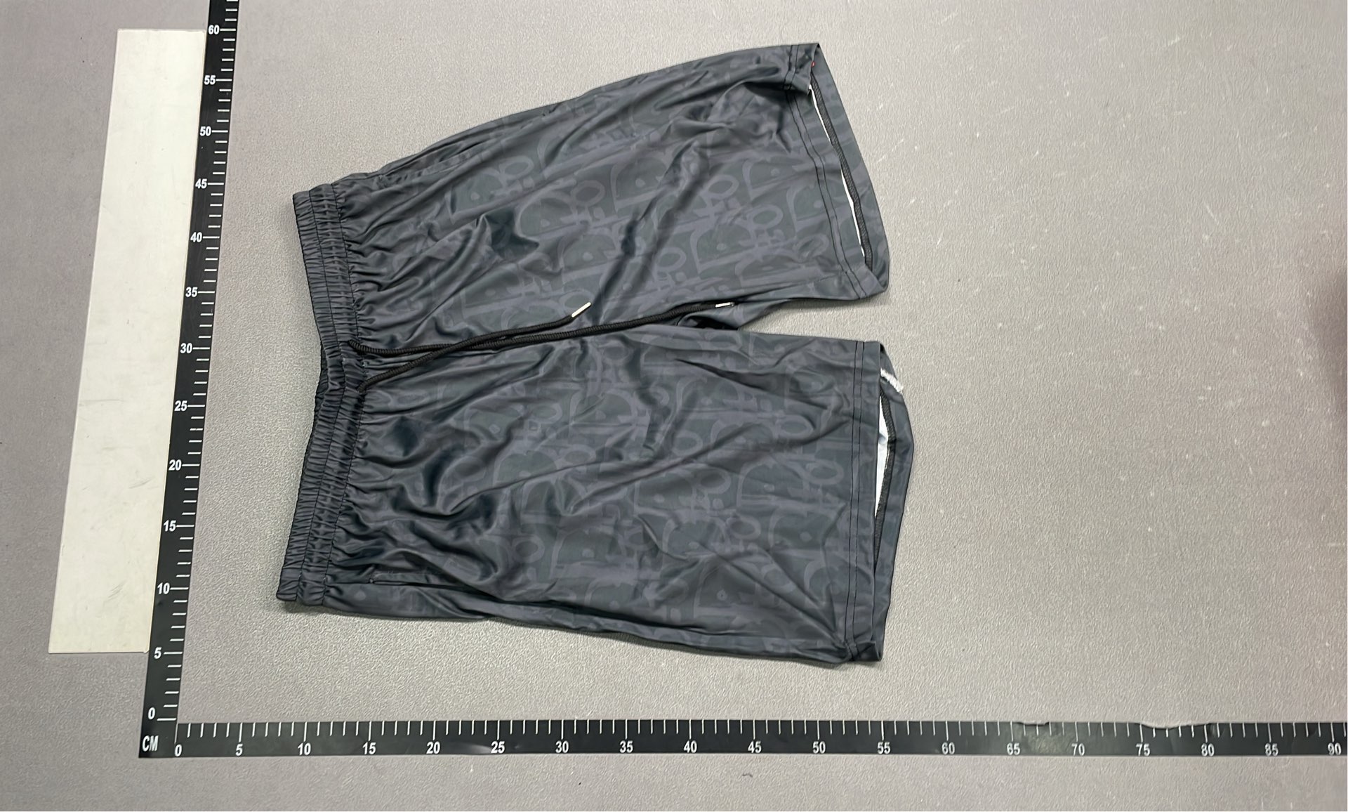 Dior Blue Floral Print Shirt and Shorts Set