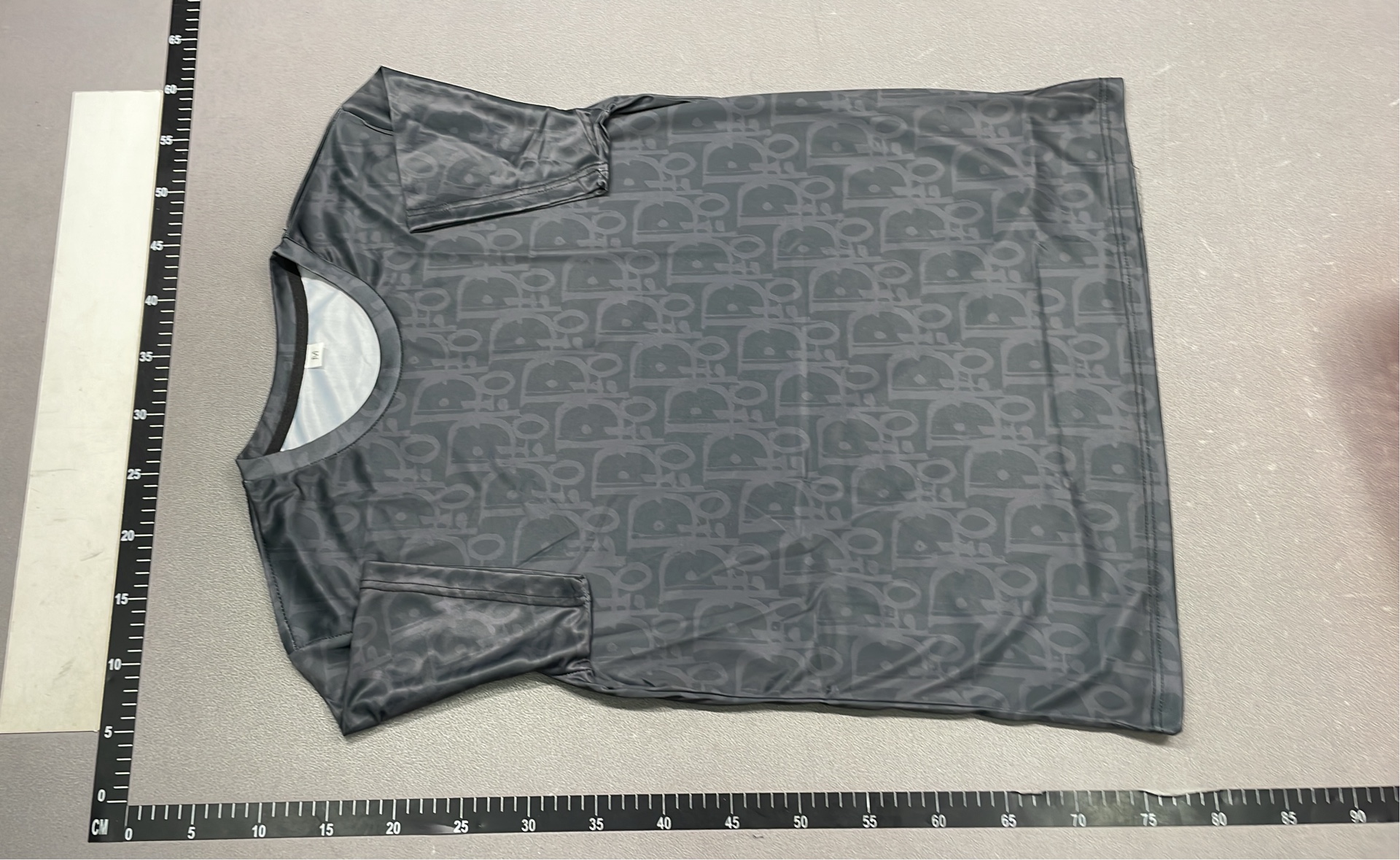 Dior Blue Floral Print Shirt and Shorts Set