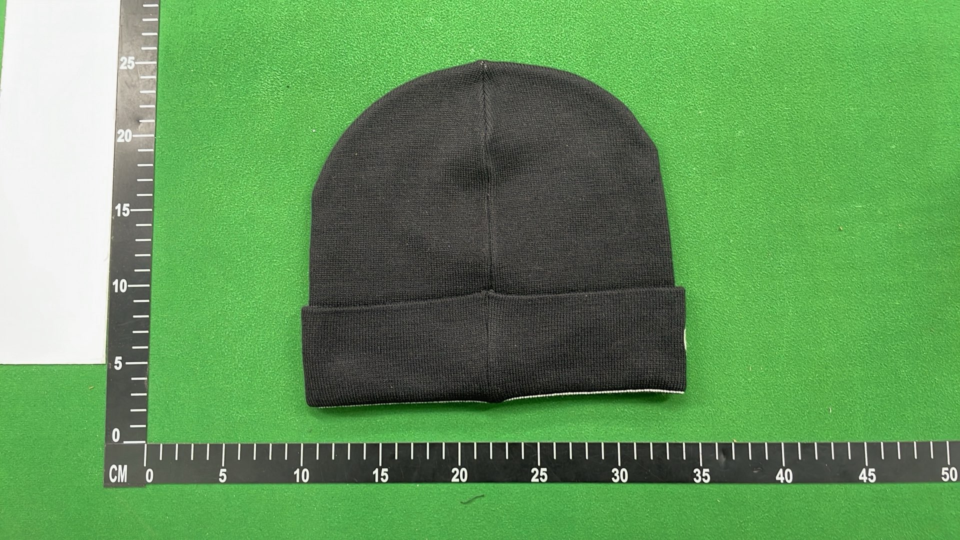 Givenchy Black Beanie Hat with White Logo Knit Cap