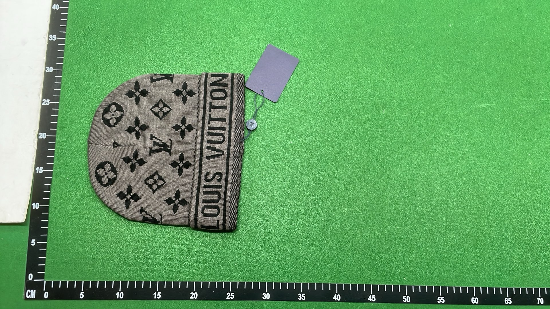 LV Monogram Beanie Hat for Men Women Winter Knit Cap