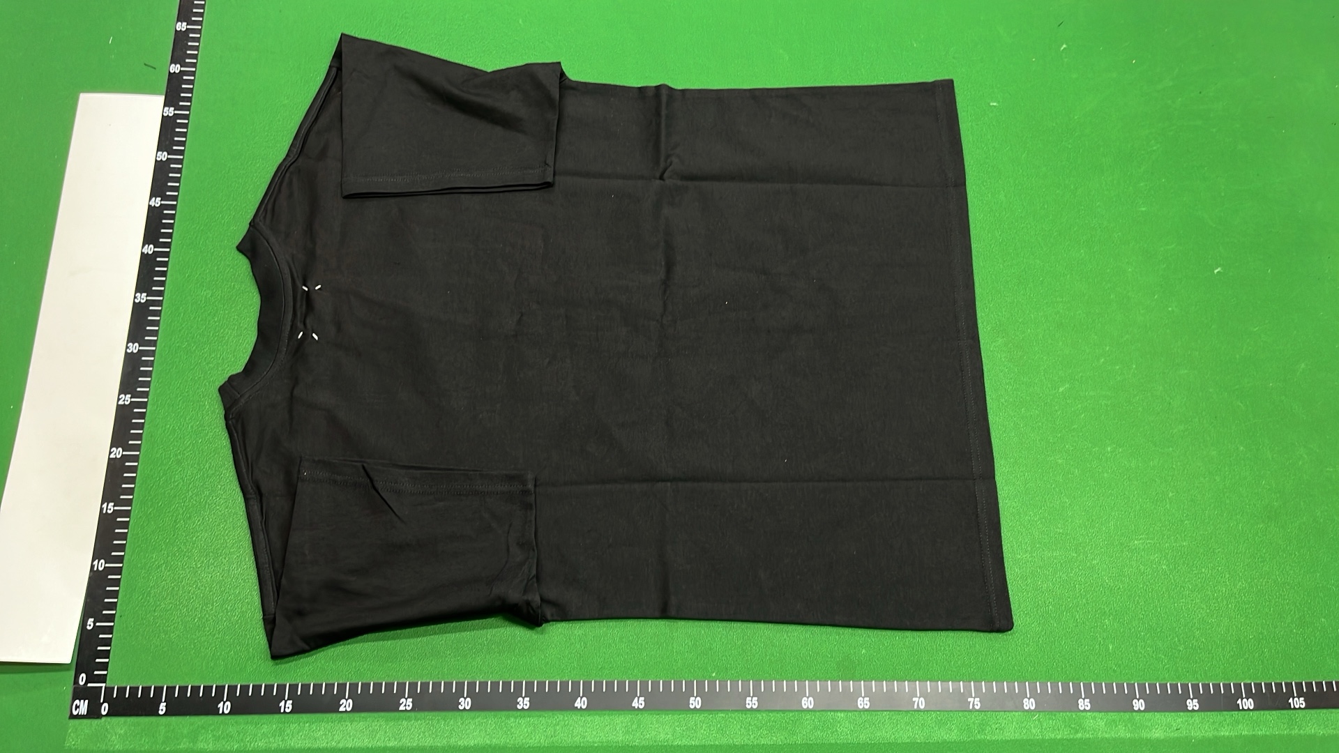Maison Margiela Six MM6 Black T-Shirt with Sign Language Print