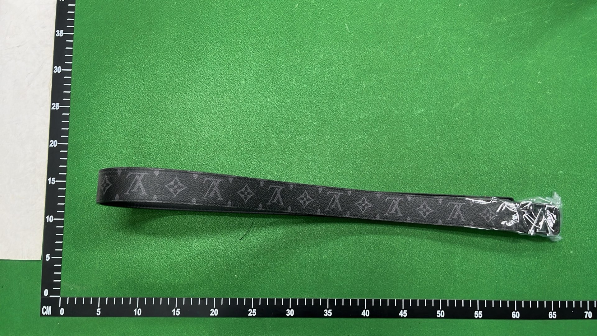 Louis Vuitton LV Monogram Checkered Belt for Men and Women