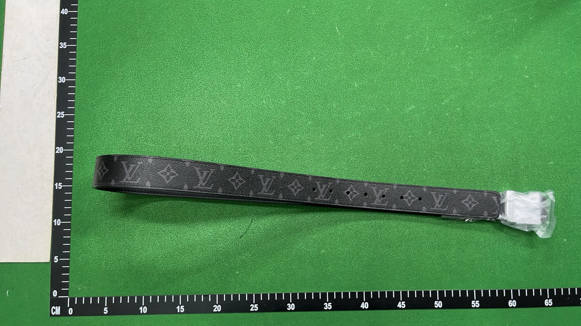 Louis Vuitton LV Monogram Checkered Belt for Men and Women