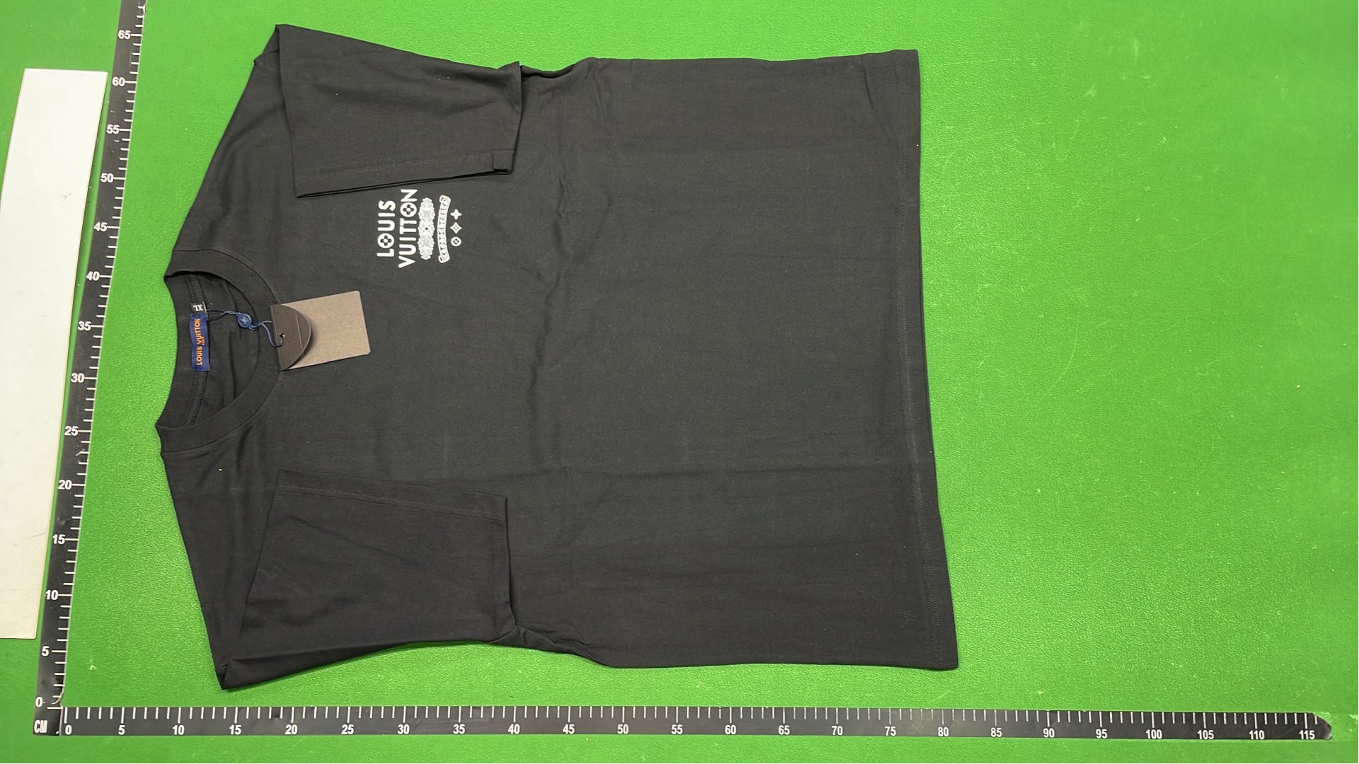 Louis Vuitton Cream T-Shirt with Logo Print