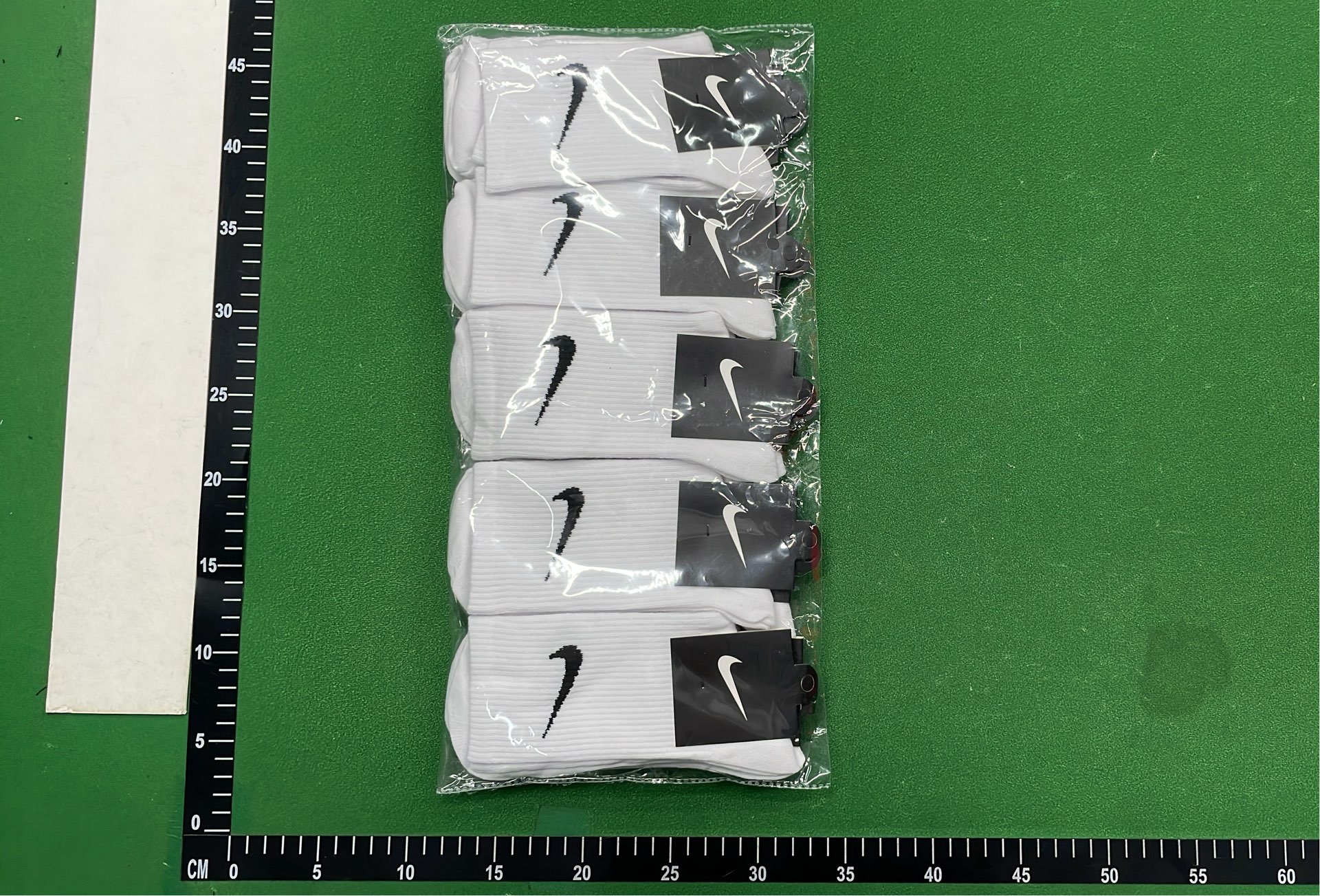 Kobe Bryant Basketball Socks - White Crew Socks with Black Logo