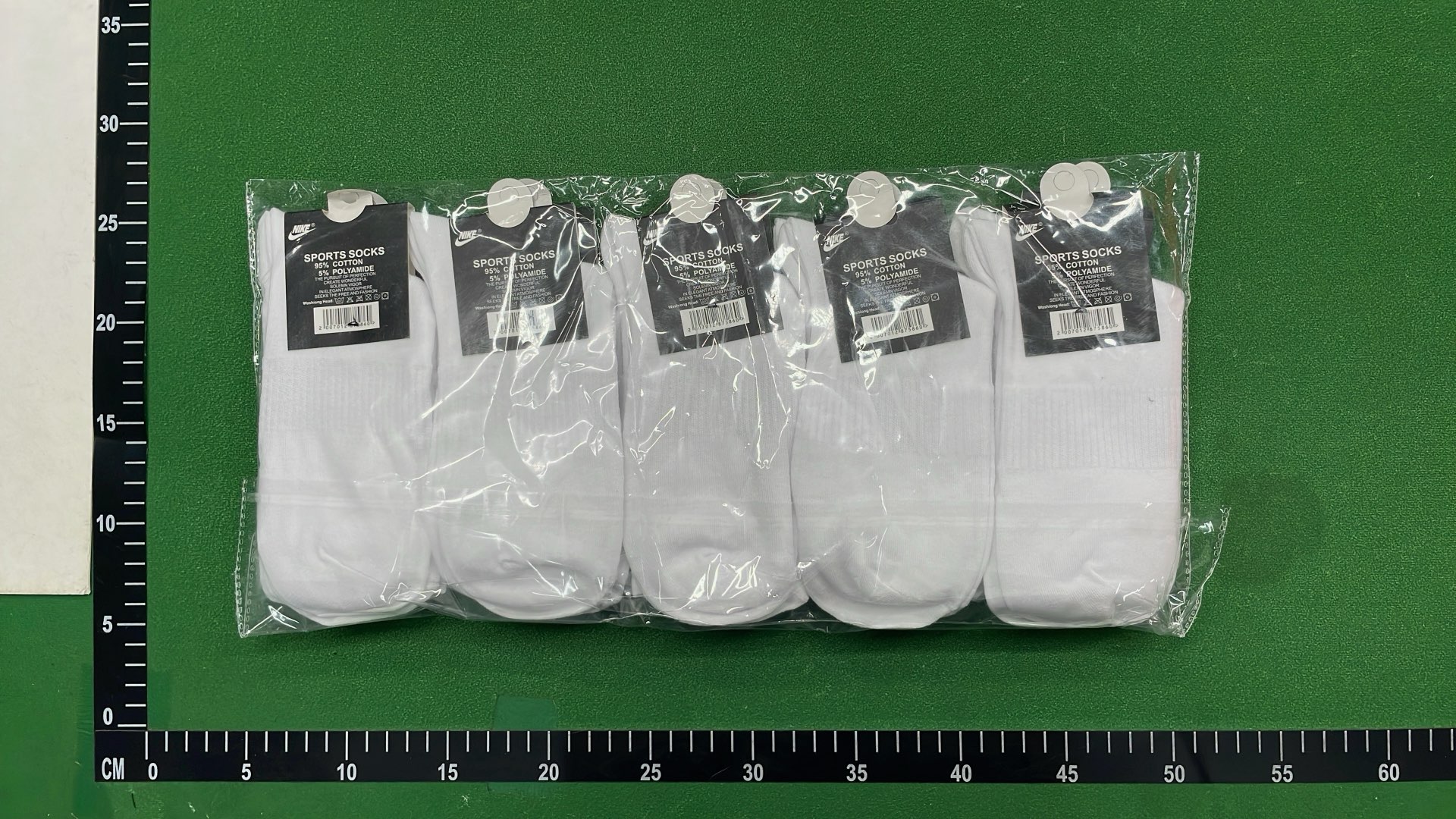 Kobe Bryant Basketball Socks - White Crew Socks with Black Logo