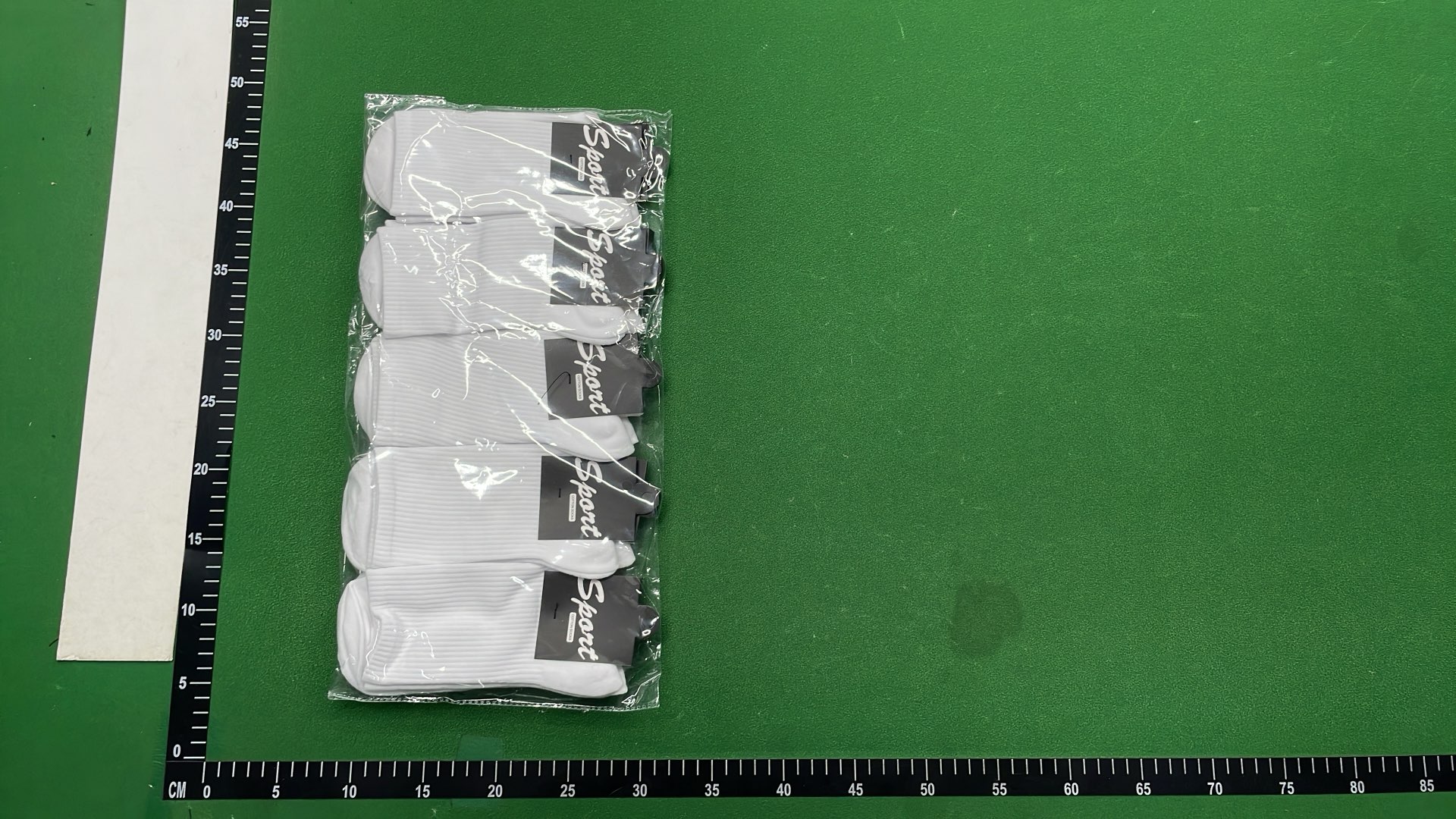 Kobe Bryant Basketball Socks - White Crew Socks with Black Logo