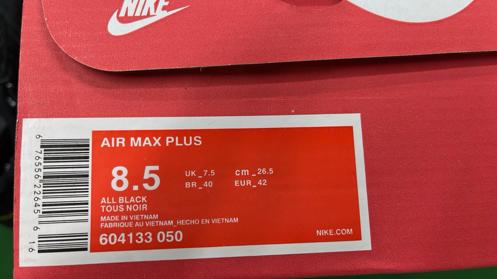 Nike Air Max Plus White Sneakers for Men and Women