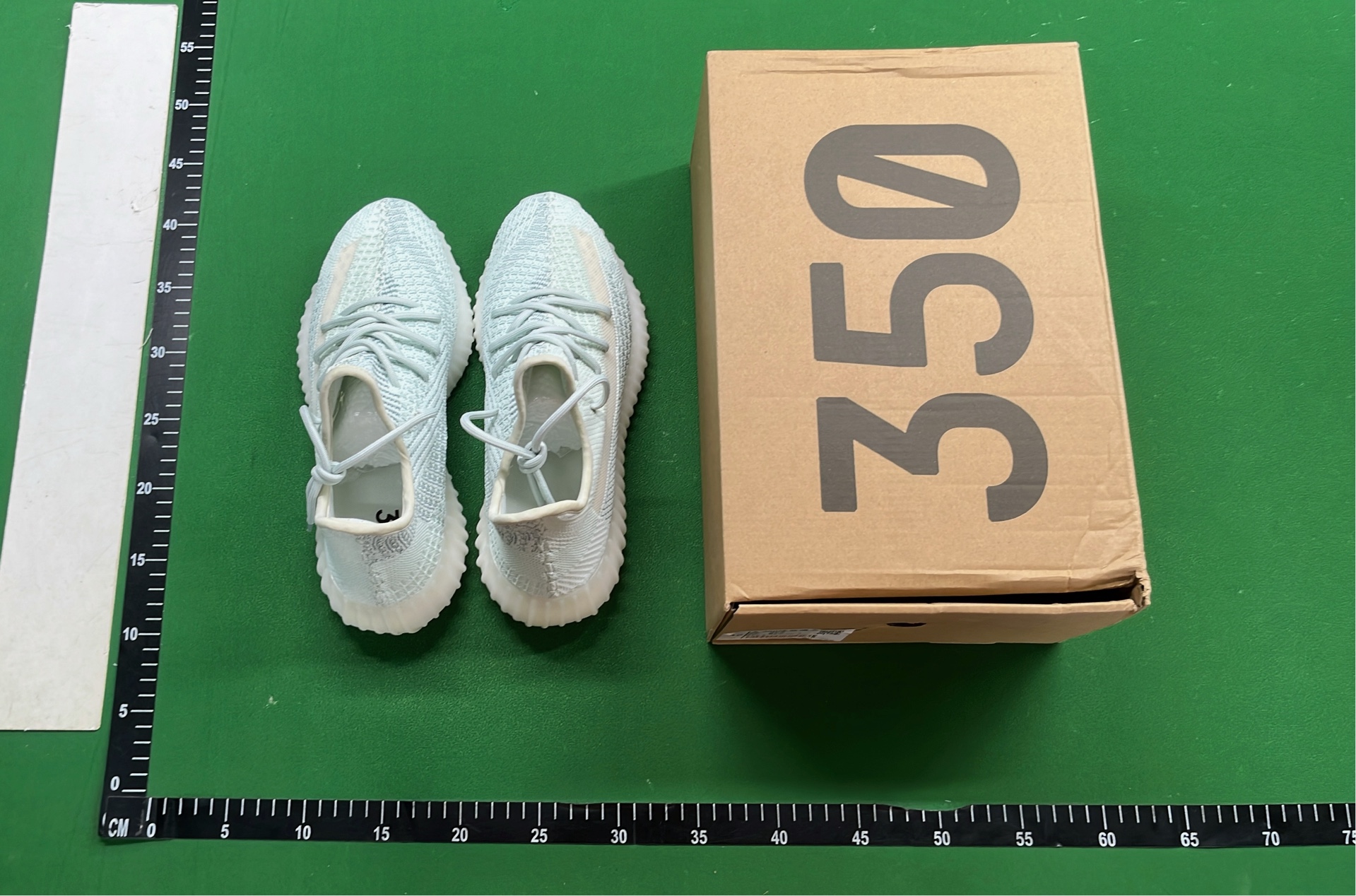 Yeezy Boost 350 V2 'Butter' Sneakers - Beige and Light Blue